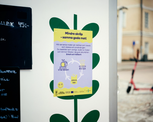 Västerås Cityfestival visar vägen till en skräpfri festivalupplevelse