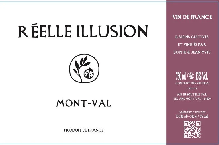 REELLE ILLUSION 2022 vin rouge - 150cl