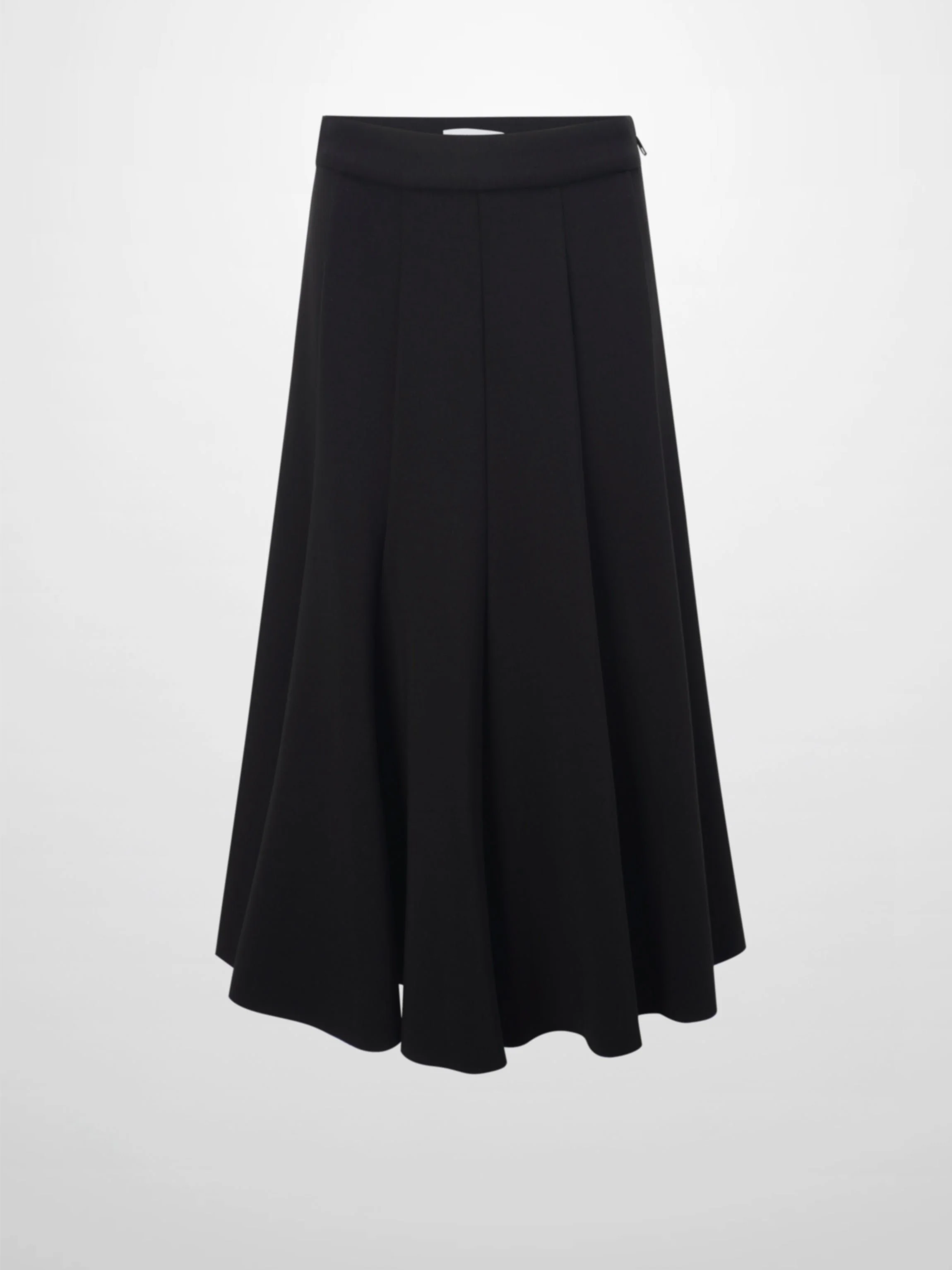 Short Flare Skirt 24"-Black