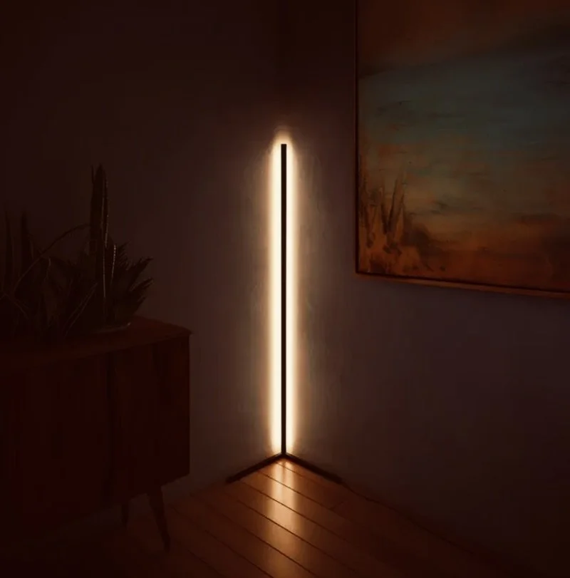 Modern RGB Corner Floor Lamp — Transform Your Room Instantly