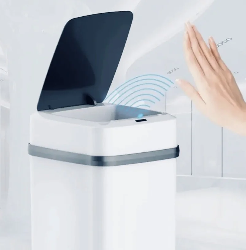 Smart Motion Sensor Trash Bin — No Touch, No Mess