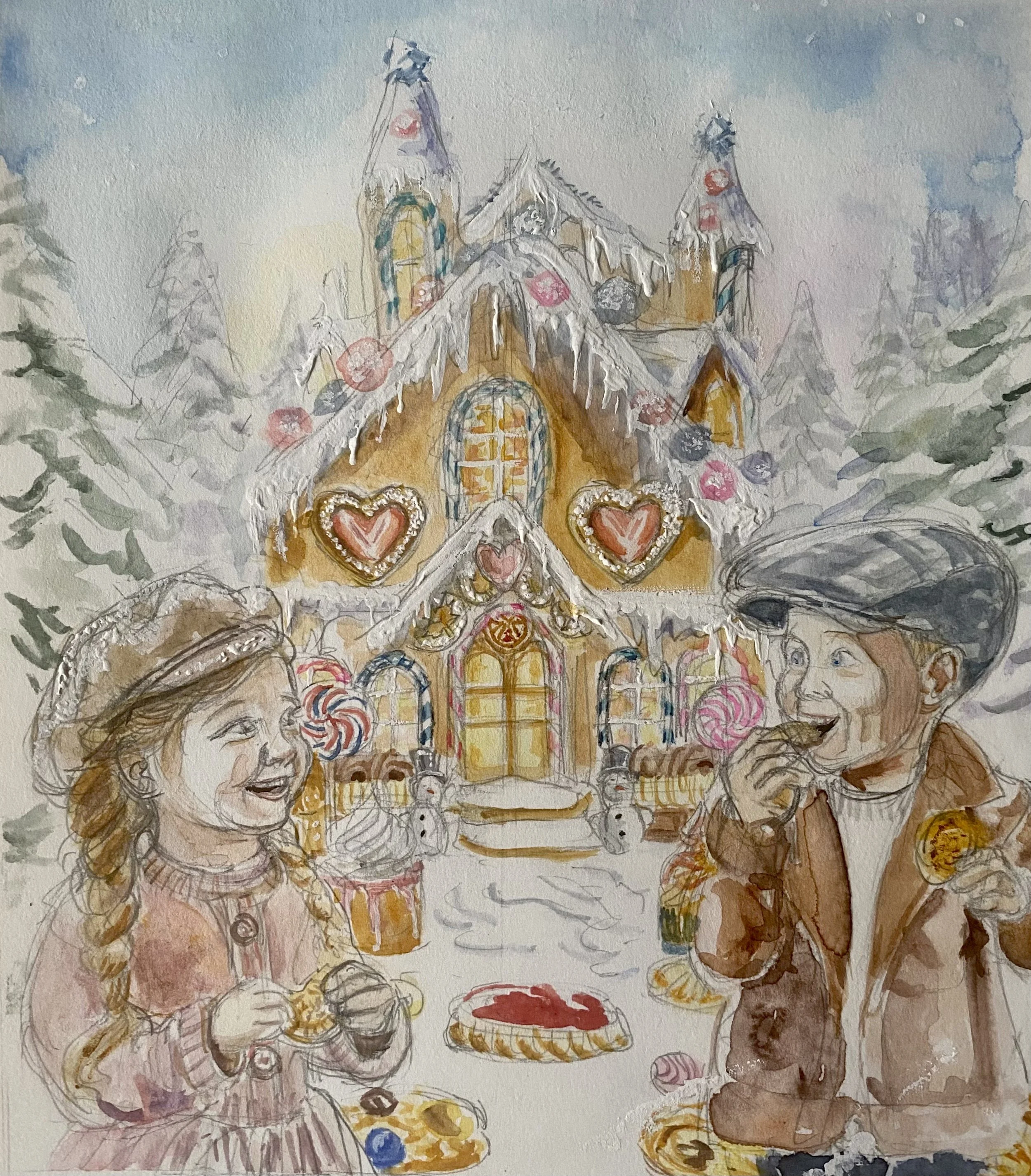 Impression couleur Hansel and  Gretel