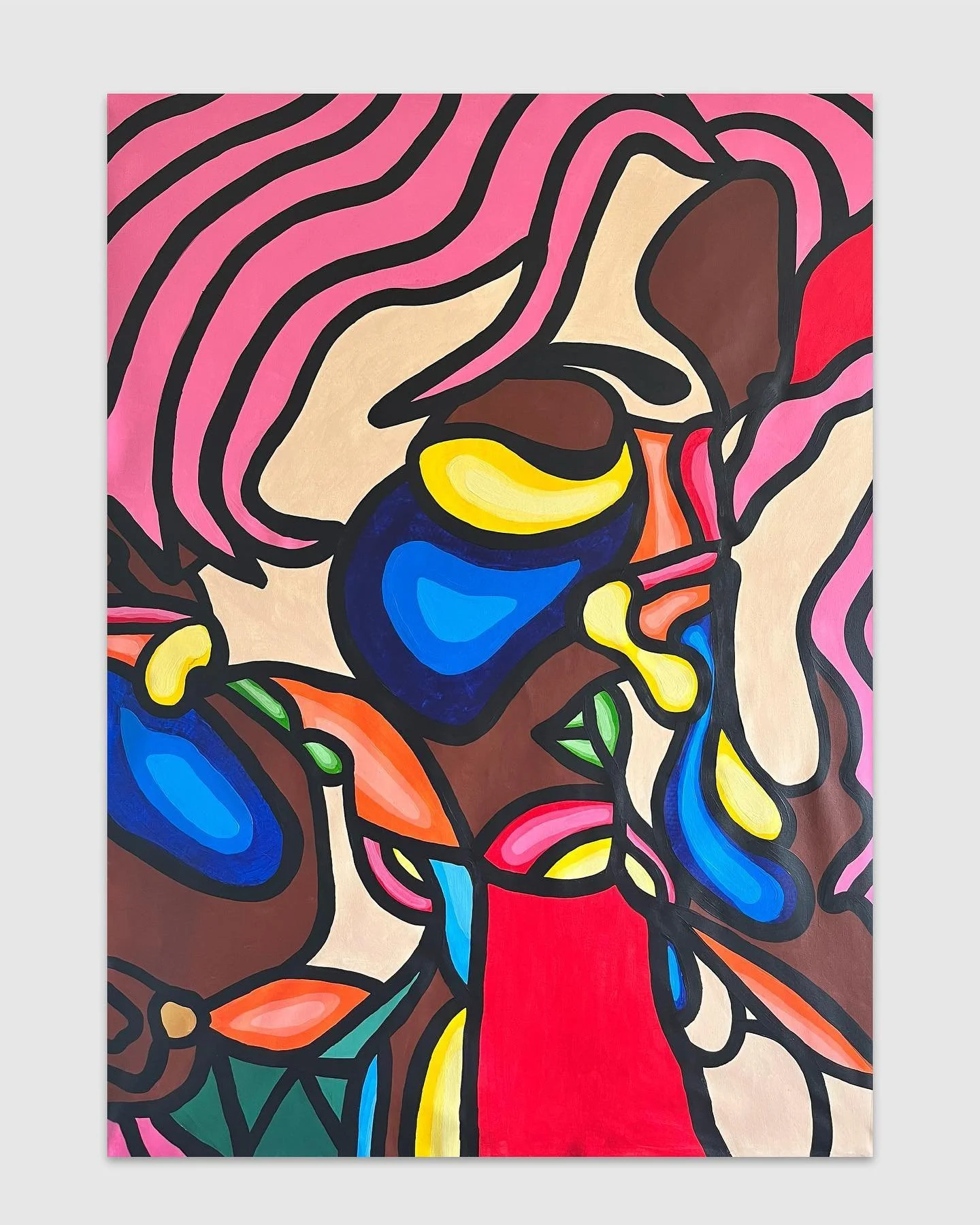 Sur des toiles blanches immacul&eacute;es, des humains multicolores sont n&eacute;s. 
Les formes s&rsquo;entrelacent, les couleurs s&rsquo;entrem&ecirc;lent,
et chaque corps est une &oelig;uvre unique, sans pareille. 

#artwork #collection