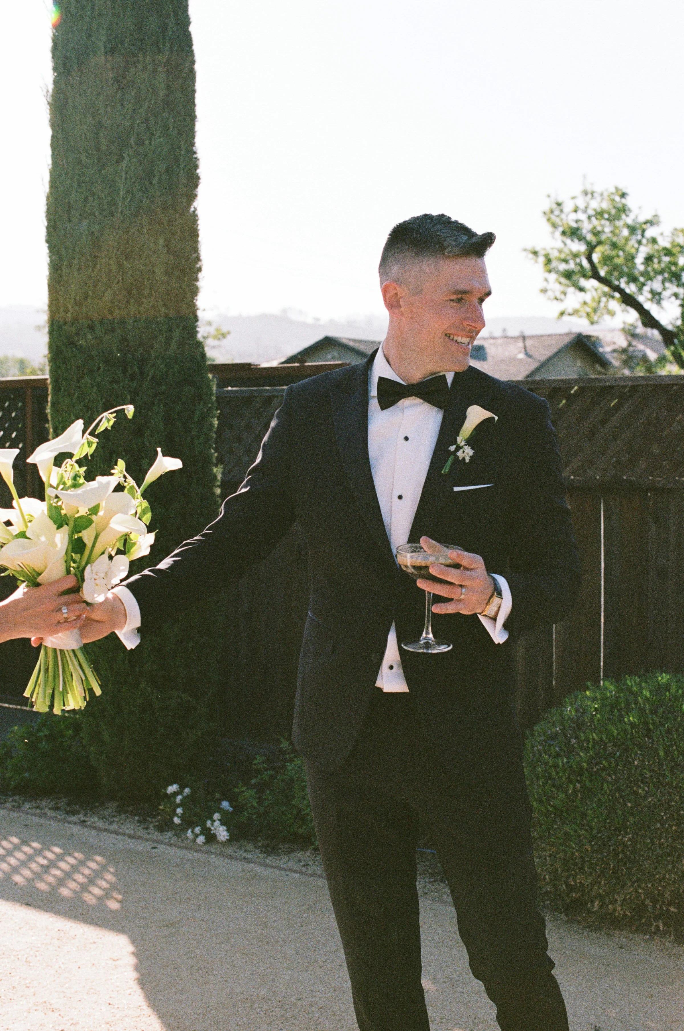 Black Tie Tre Posti Wedding