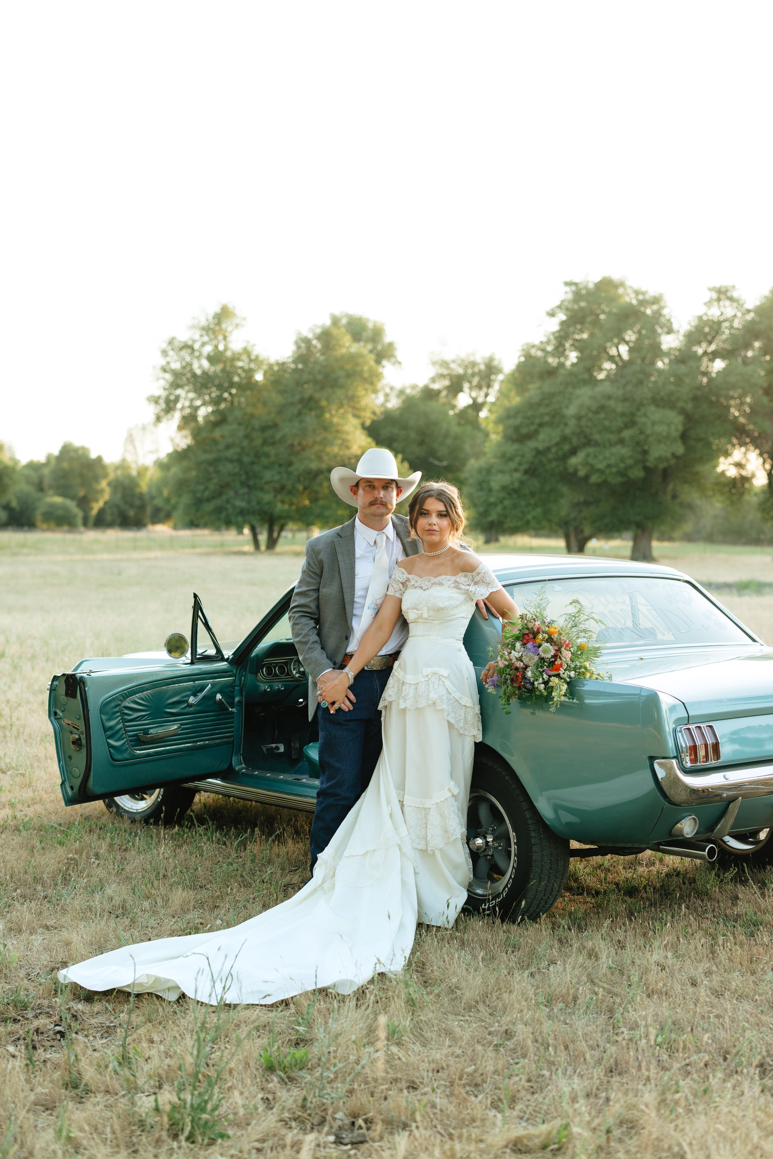 Vintage-Inspired Western Ranch wedding