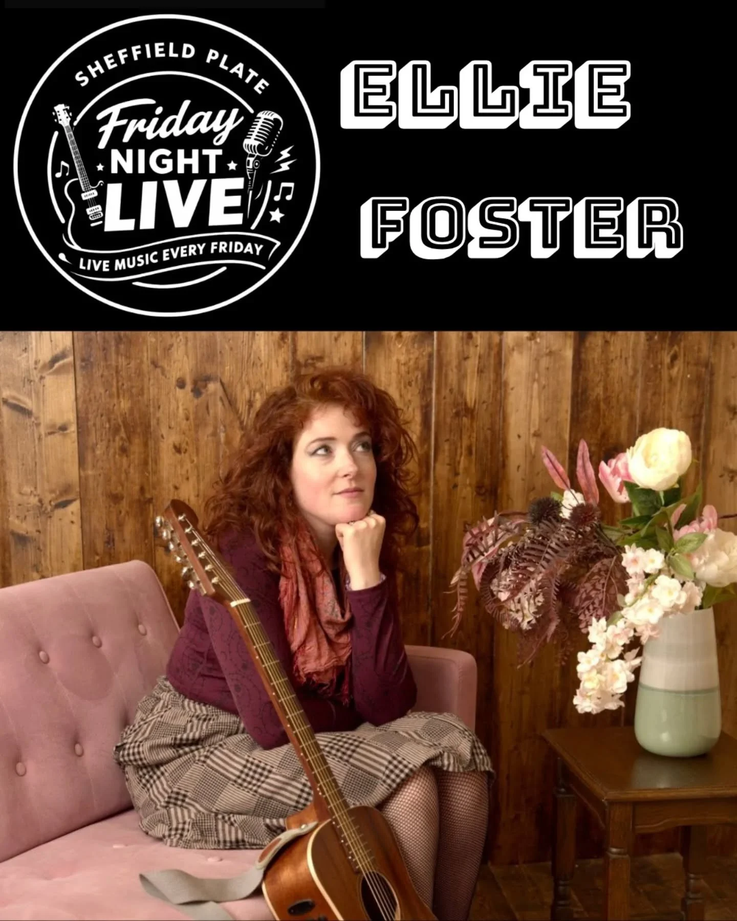 Introducing our Friday Night Live artist, Ellie Foster! From 7pm this Friday, come and listen to timeless vocal covers of hits across the decades, as well as a few of Ellie's own original tunes that are not one to miss! Why not grab a drink from the 