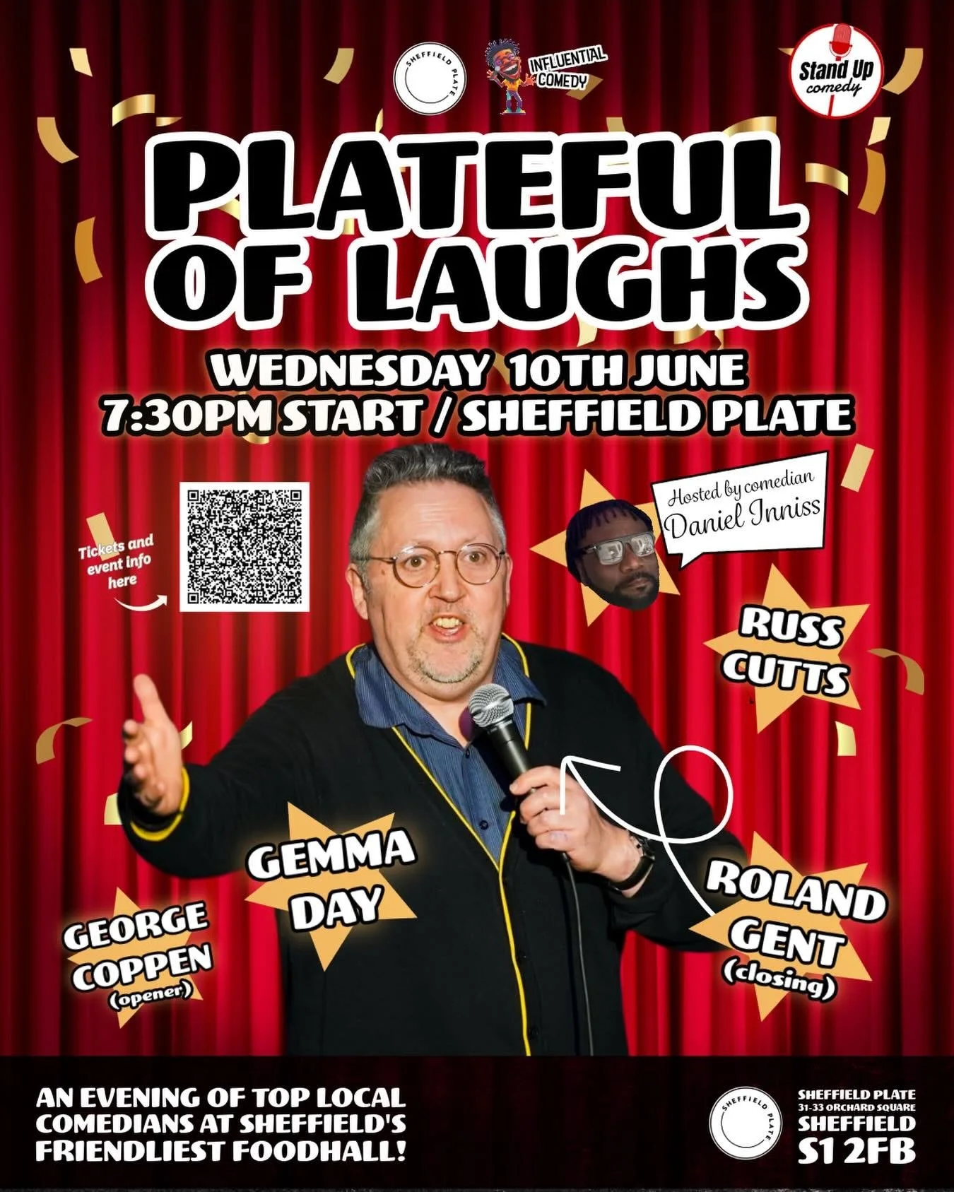 Plateful Of Laughs June ticket info!