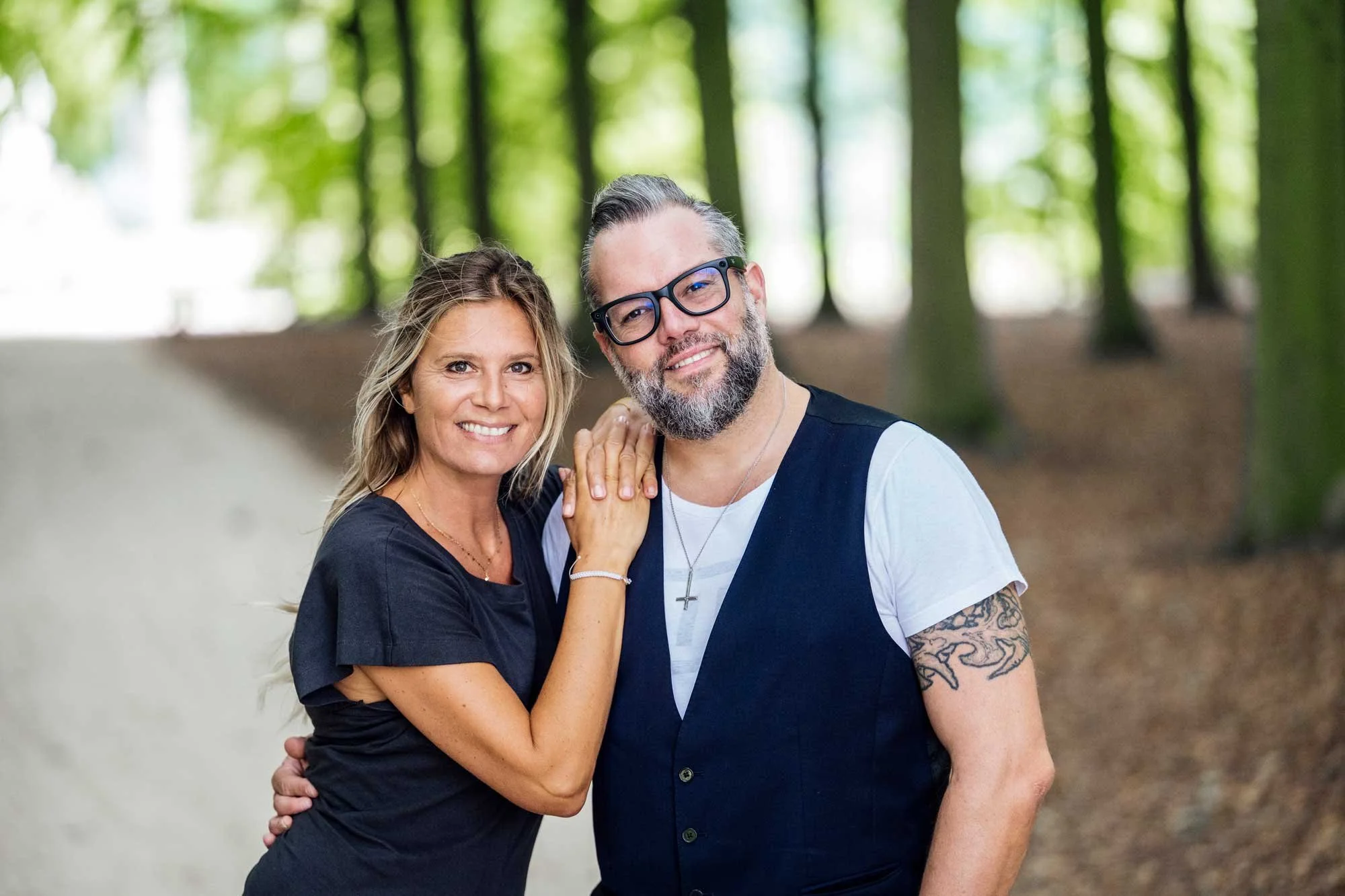 Alex Agnew en Nathalie Meskens zijn de ambassadeurs van De Grote Schijn in ‘hun’ Rivierenhof