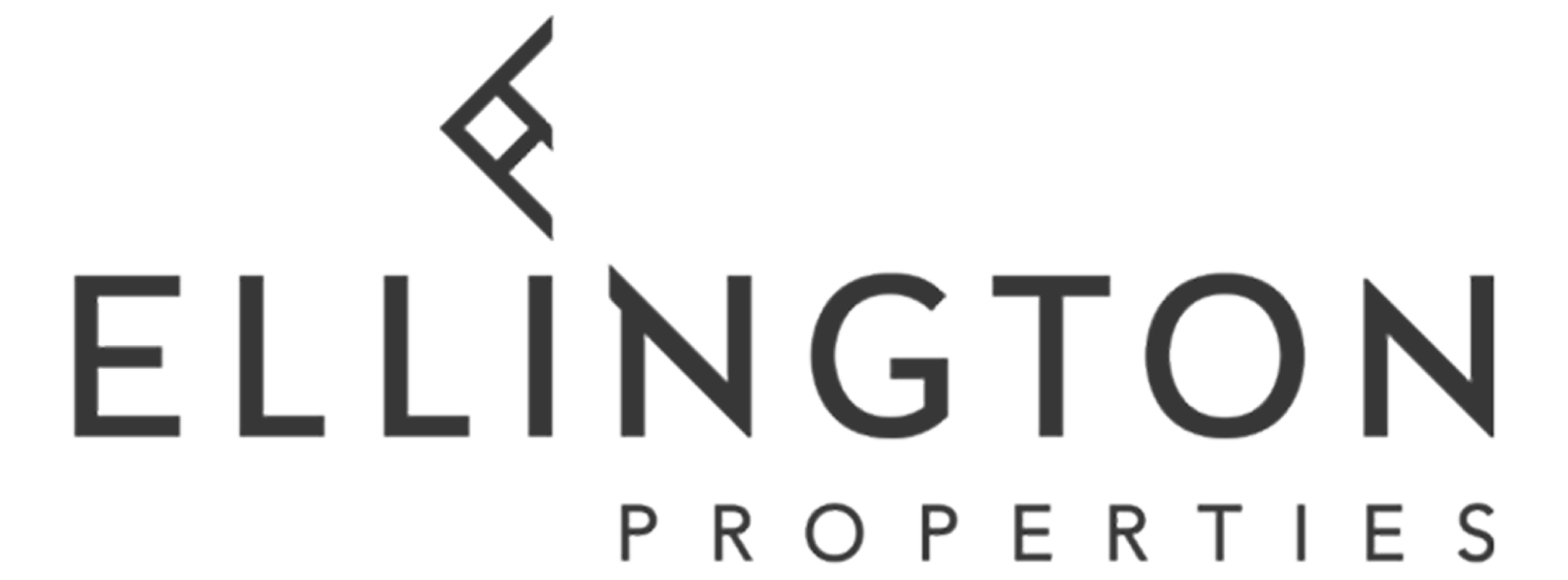 Logo of Ellisington Properties featuring a grayscale, stylized building outline and the company name in bold letters.