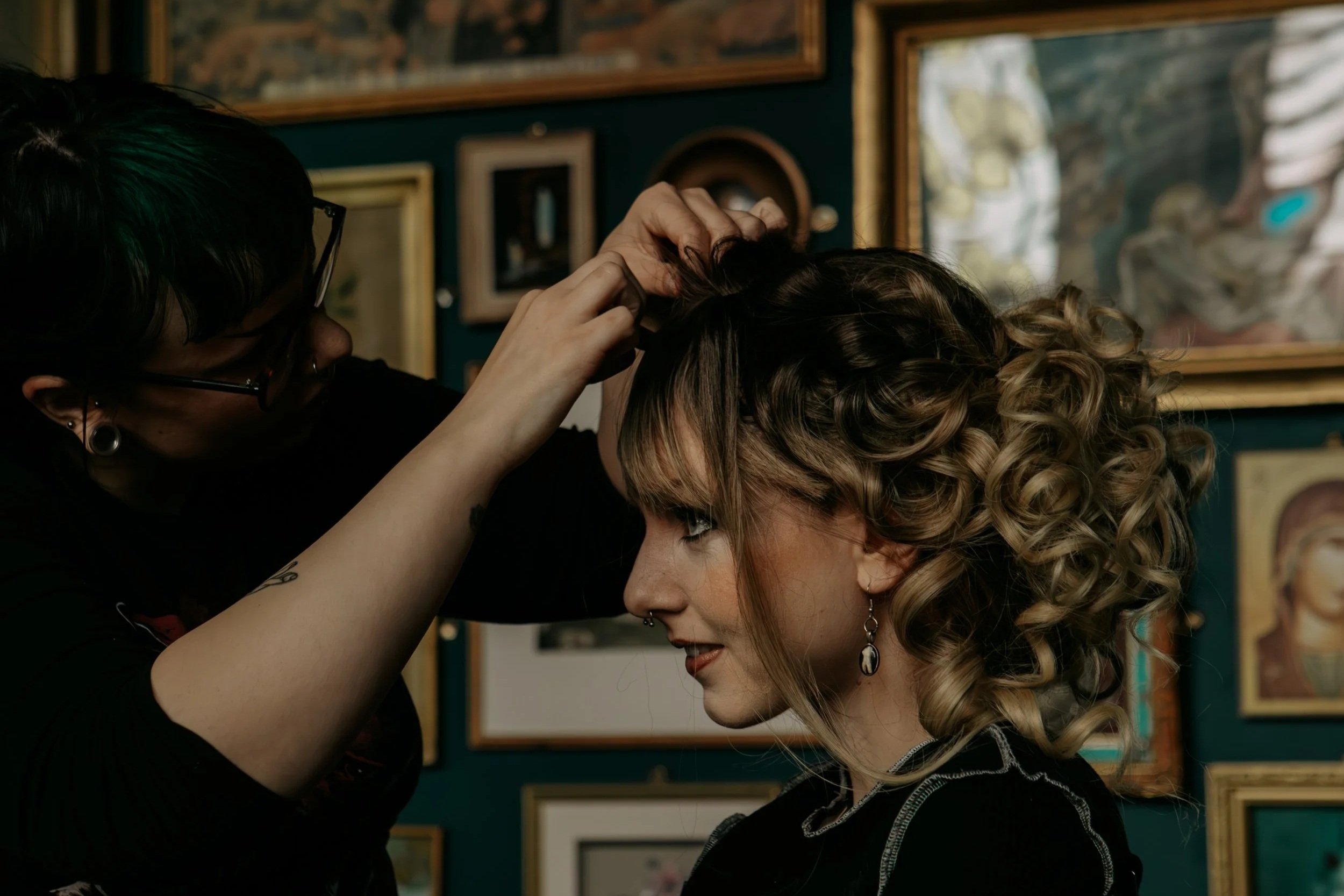 Beauty without boundaries: the darkly elegant world of Alternative wedding makeup