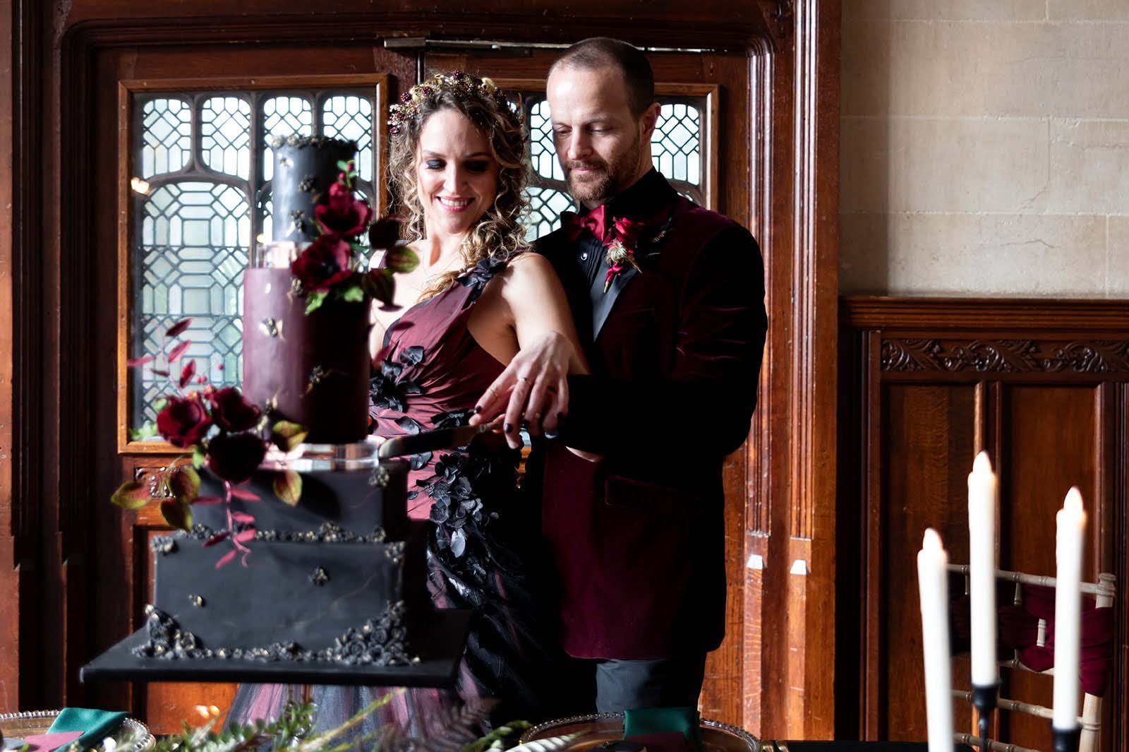 A grand affair; a stylish twist on a Gothic Wedding for every couple