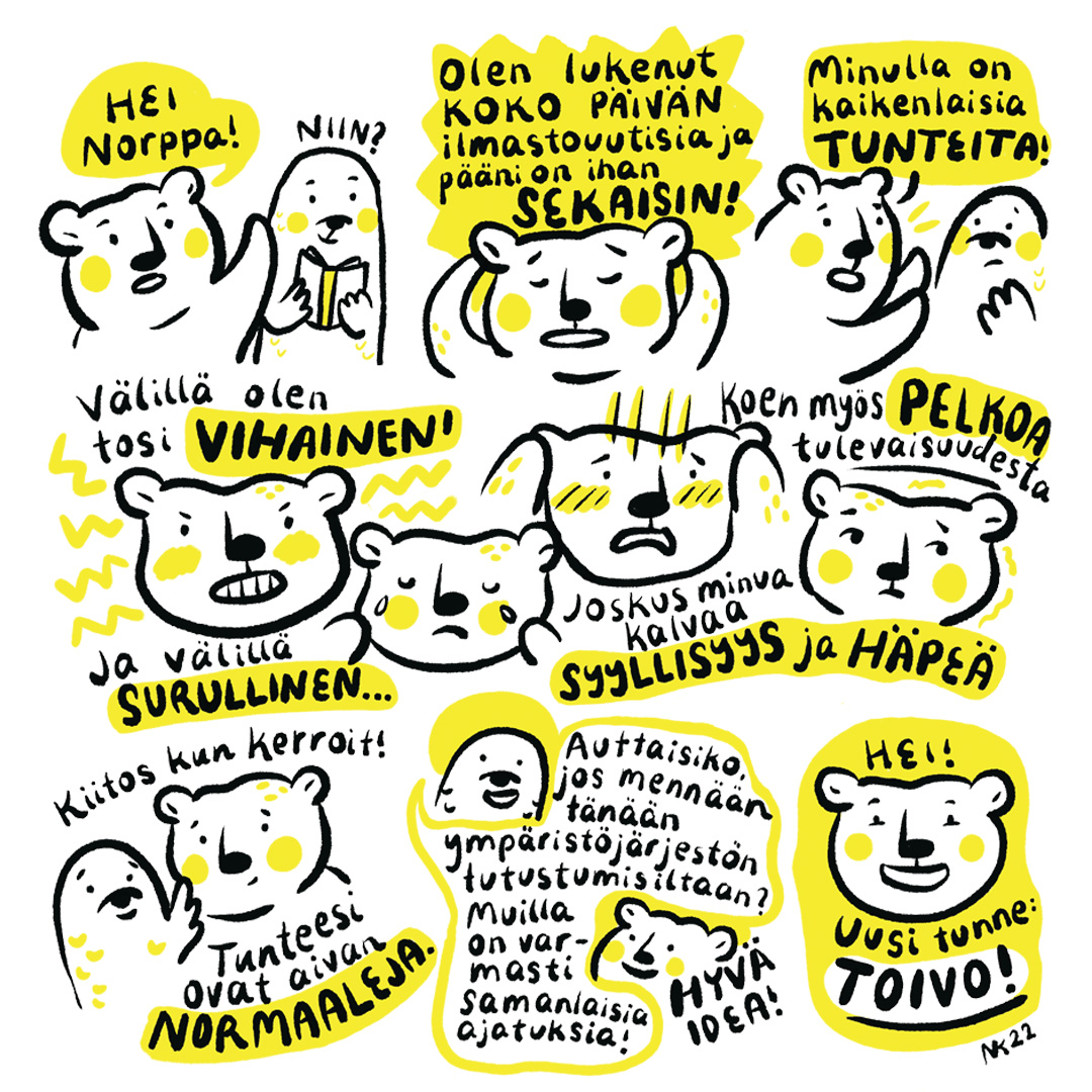 J. Karhu ja ympäristötunteet