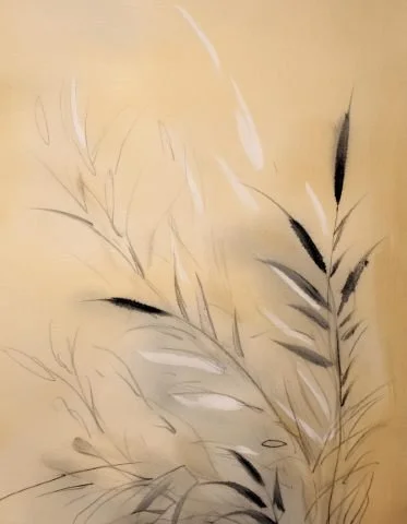 Inky floral illustration used in the Liora lexicon section of the Conversarium.