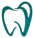 Clinics Logo - An illustration of a blue tooth.