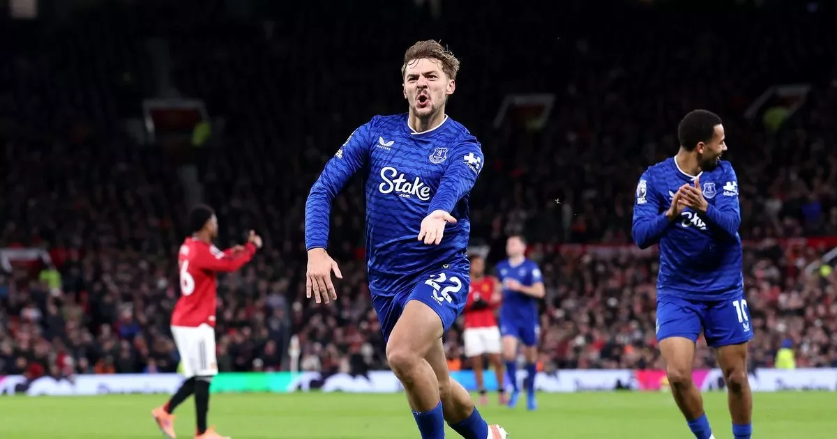 Man United 0                                 Everton 1