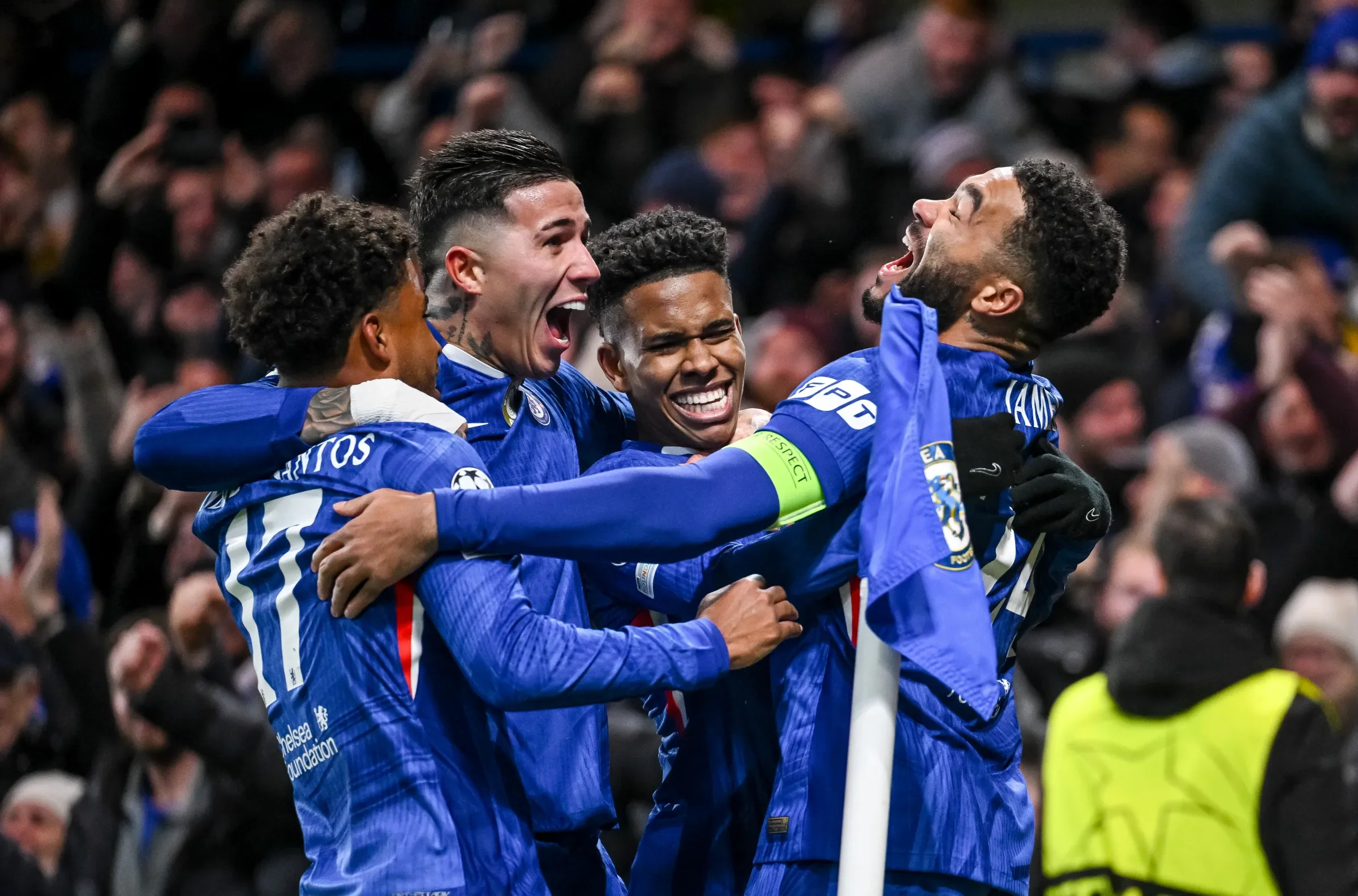 Chelsea 3                                          Barcelona 0