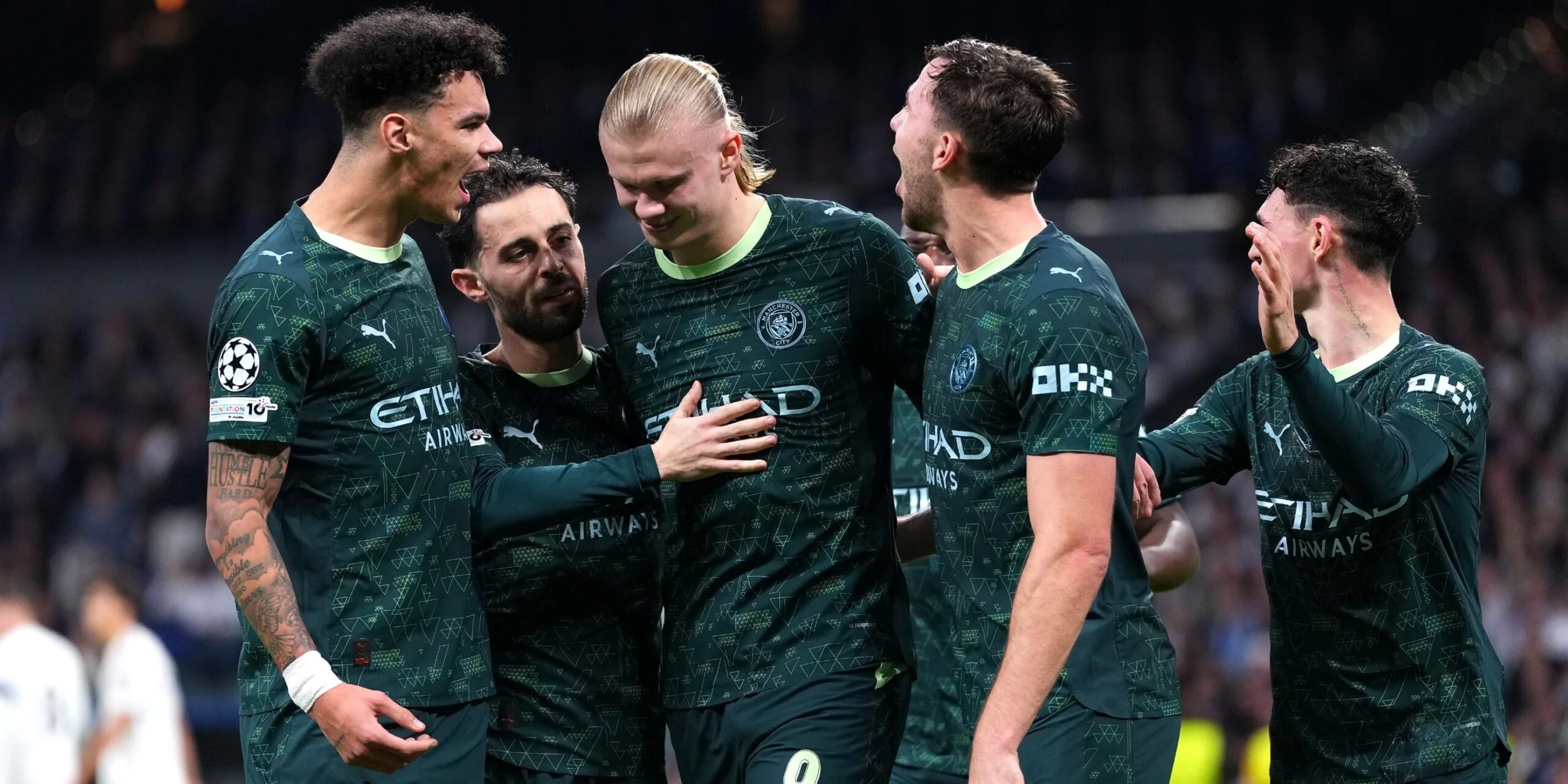 Real Madrid 1                                  Man City 2