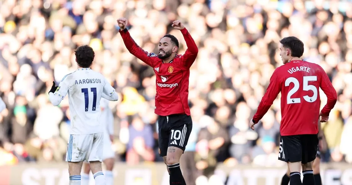 Leeds United 1                              Man United 1