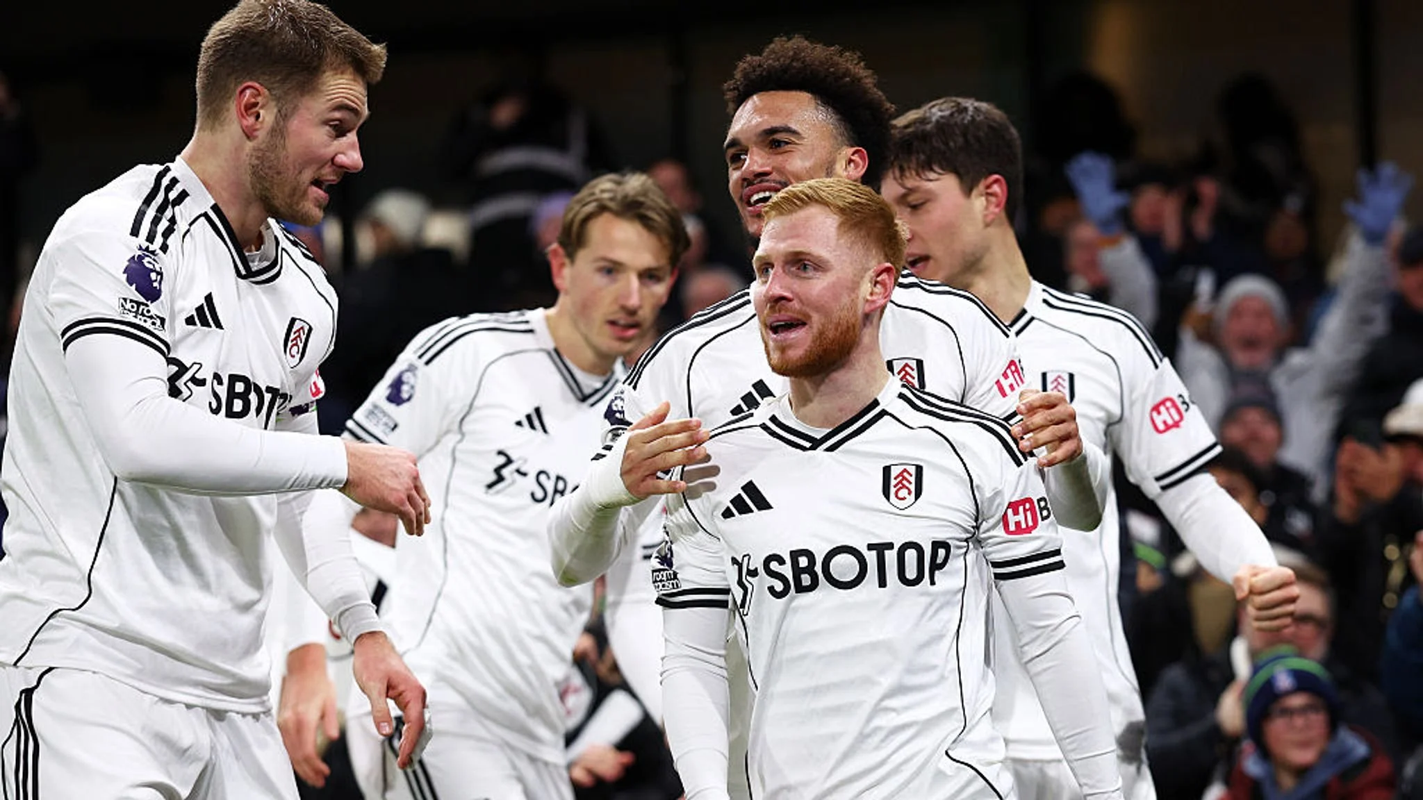 Fulham 2                                           Liverpool 2