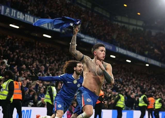 Chelsea 3                                         West Ham 2