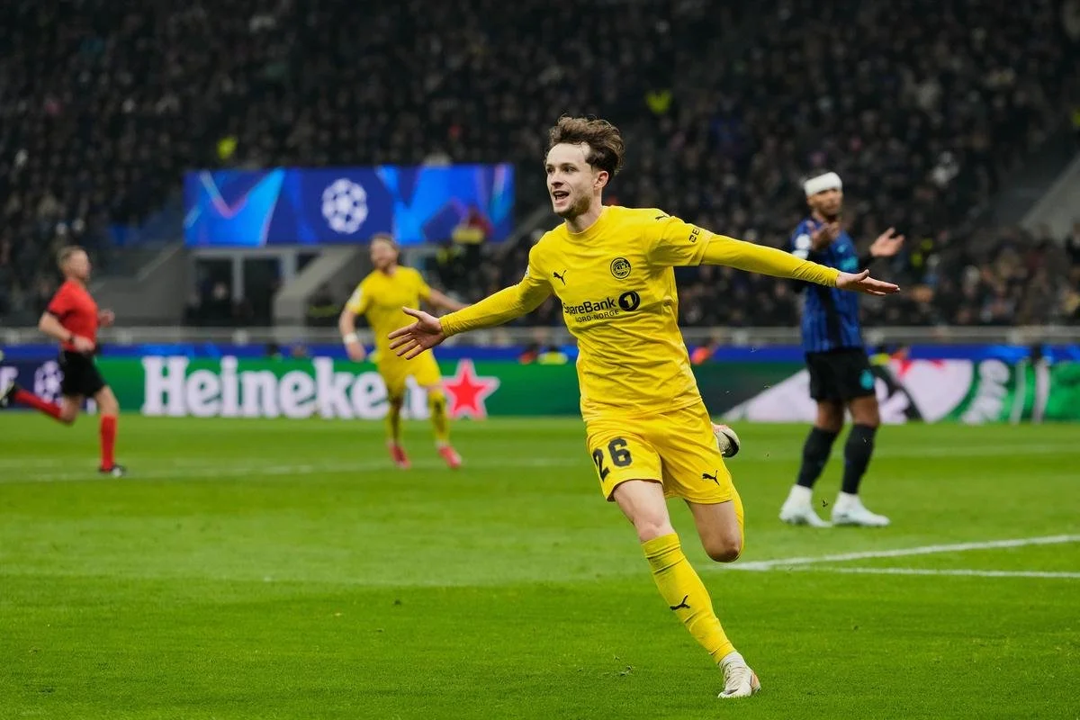 Inter Milan 1 Bodo/Glimt 2 (2-5)