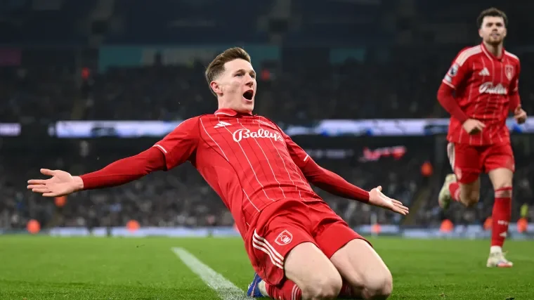 Man City 2                                      Nottingham Forest 2