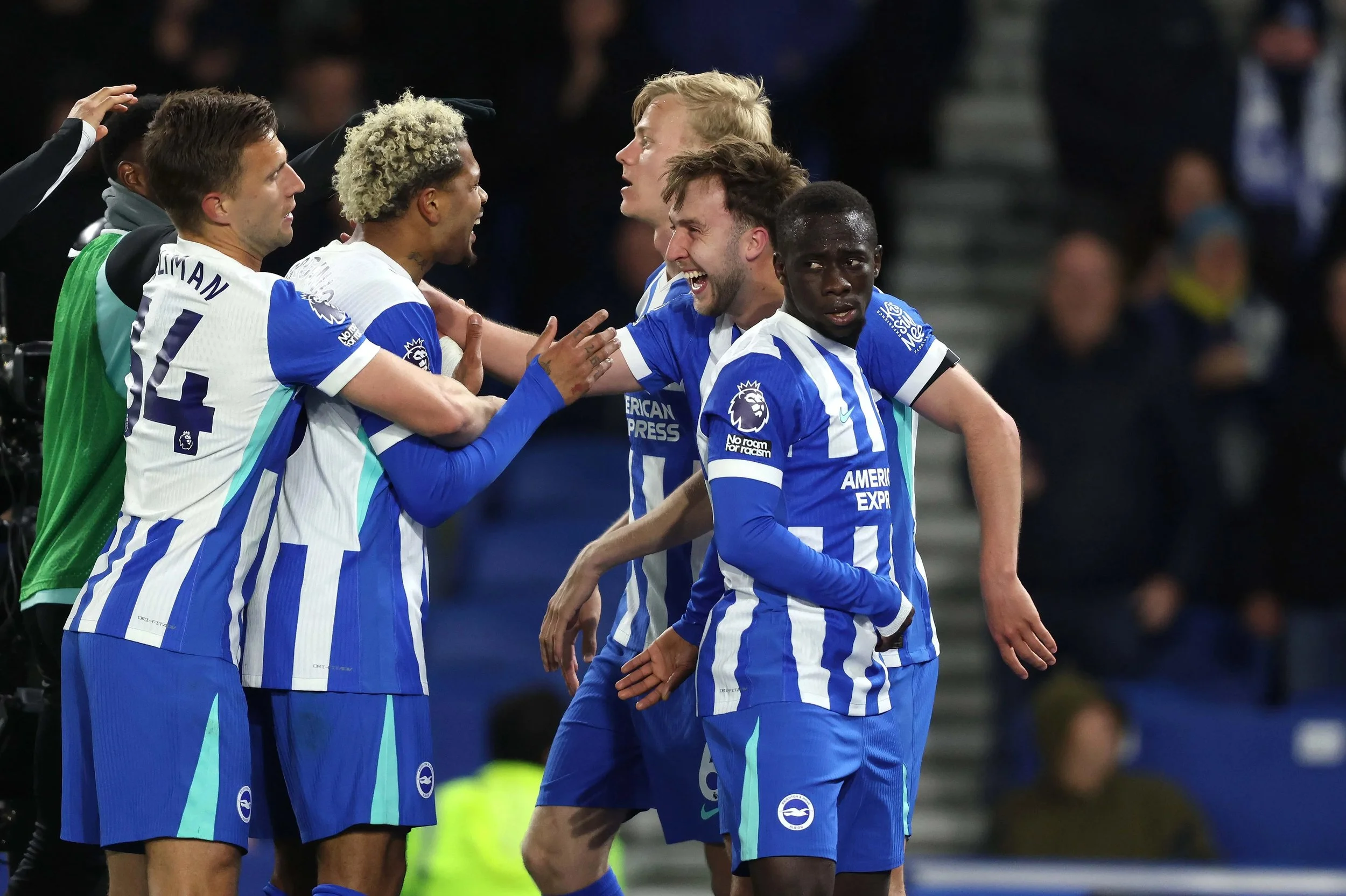 Brighton 3                                             Chelsea 0