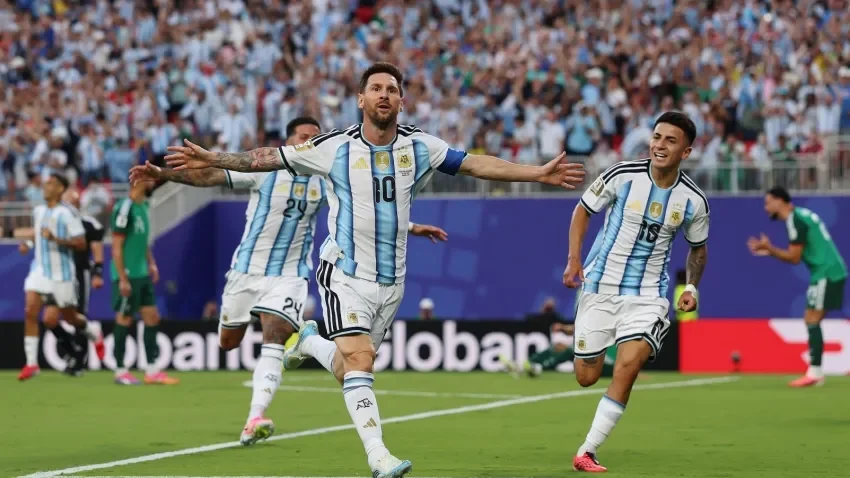 Argentina 3                                      Algeria 0