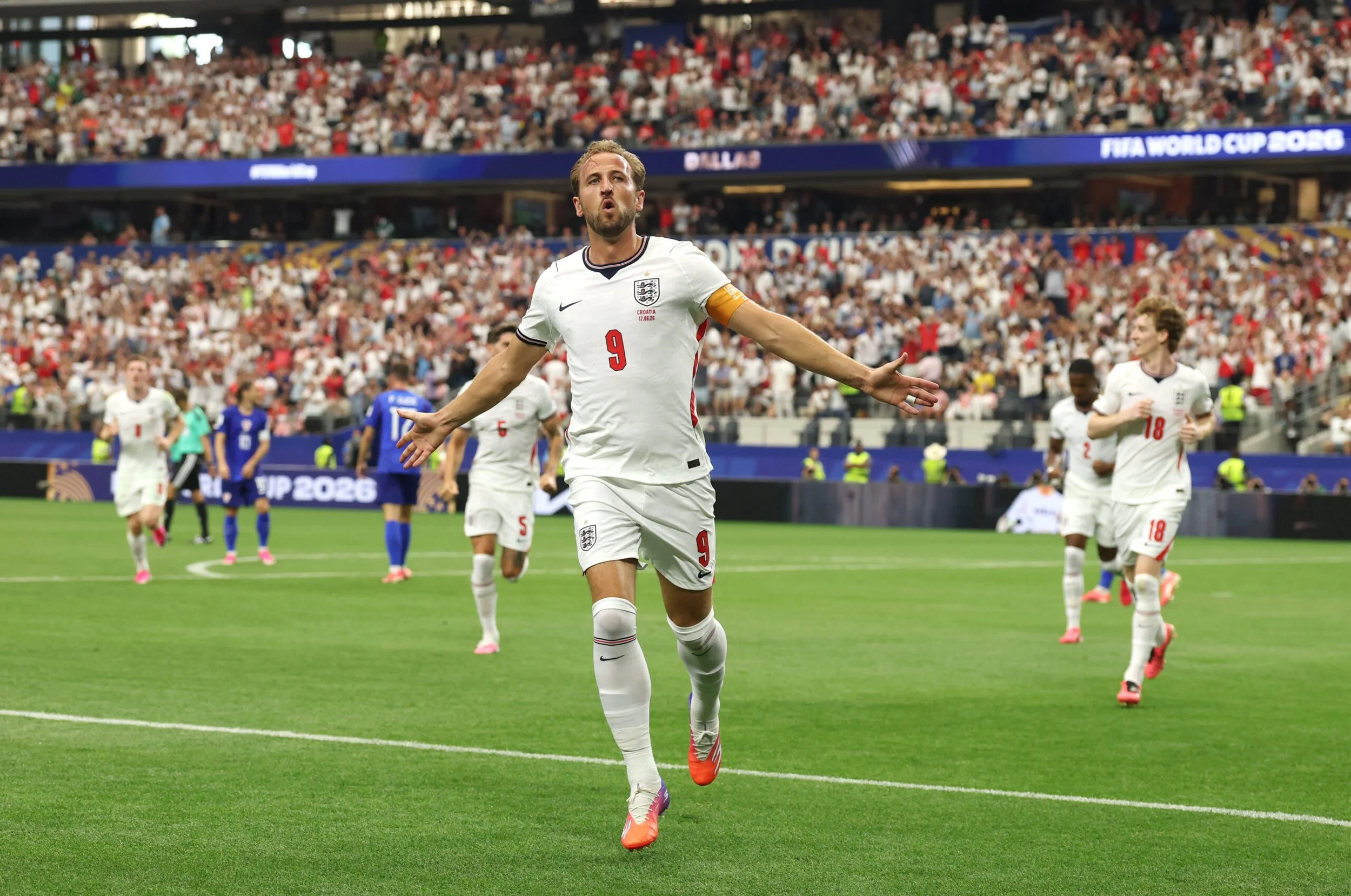 England 4                                           Croatia 2