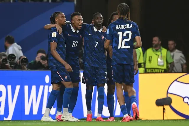 France 3                                            Iraq 0