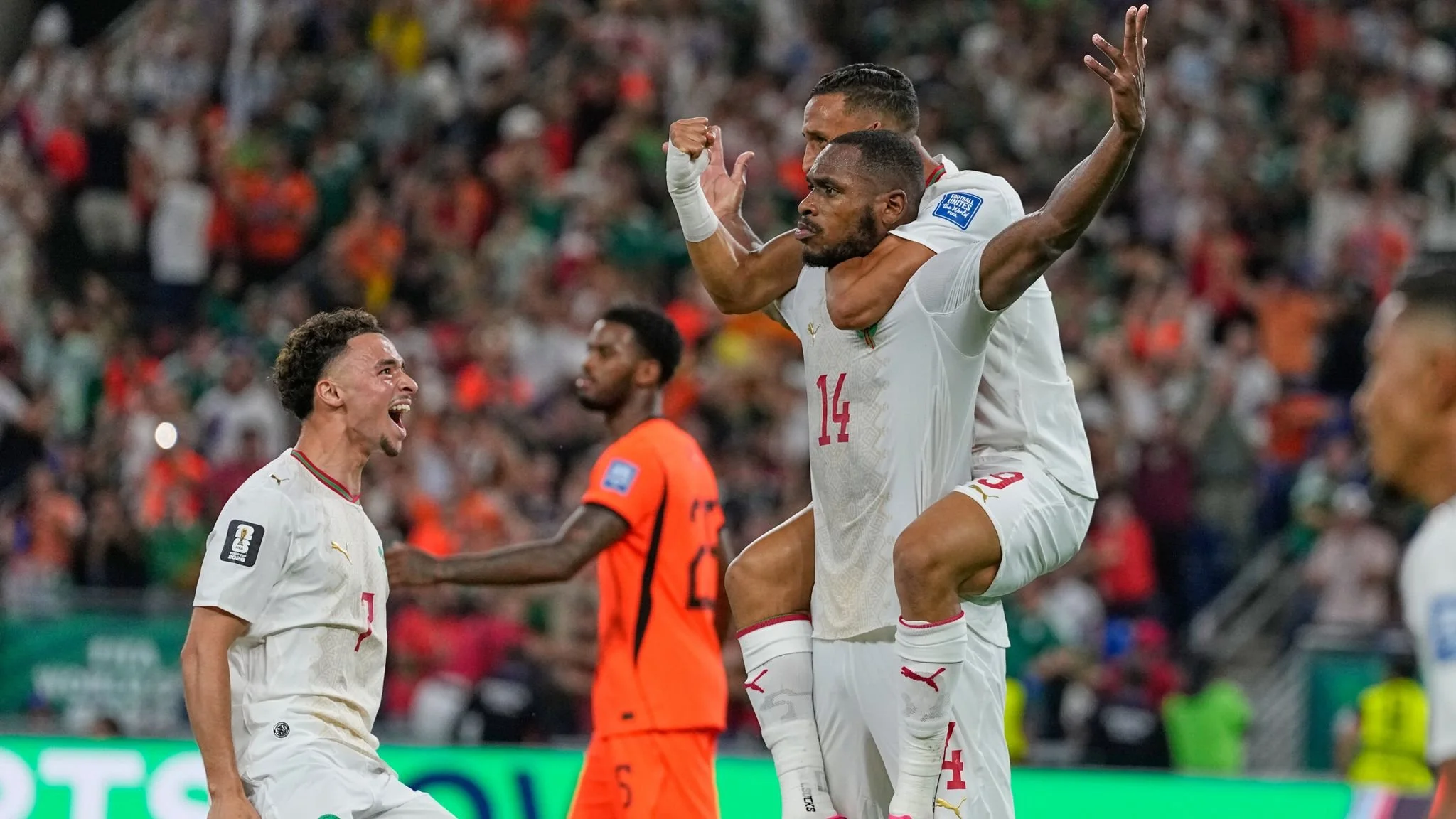 Netherlands 1                                Morocco 1(aet, 2-3 pens)