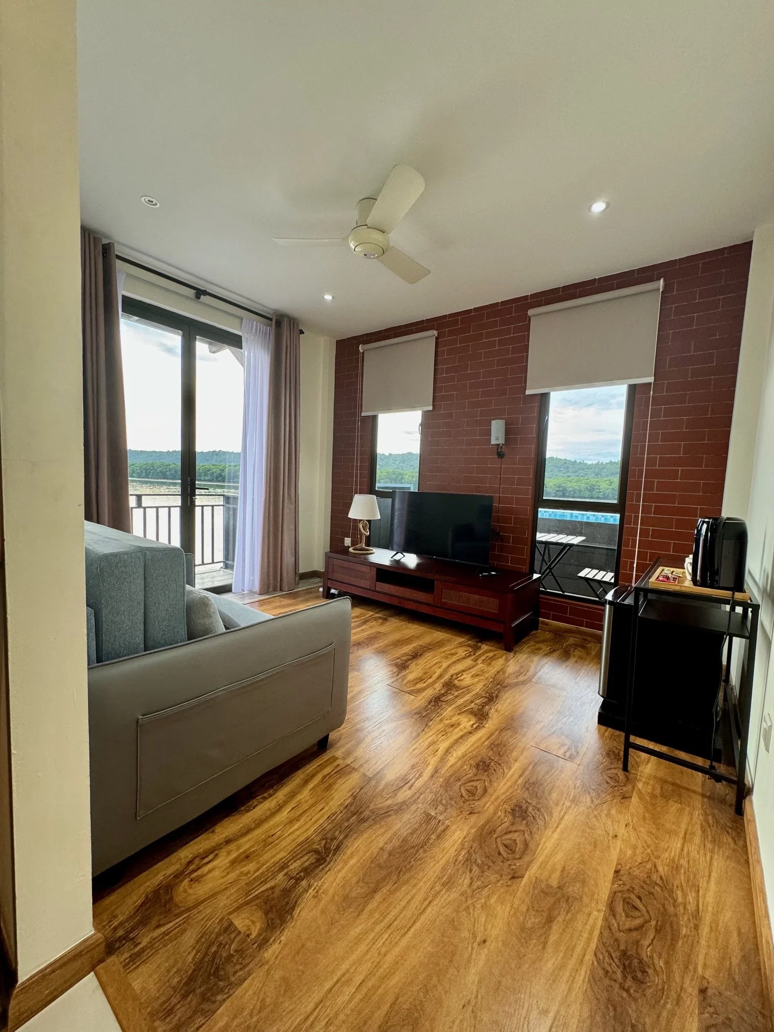 Mini Living Room with Sofa Bed