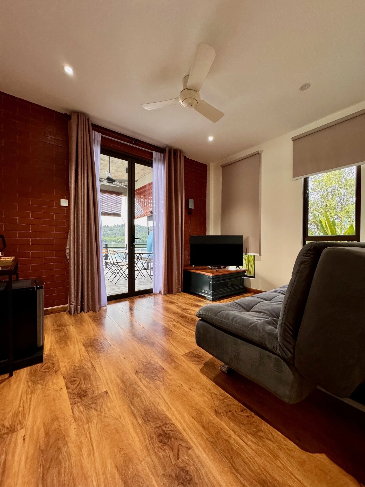 Mini Living Room with Sofa Bed