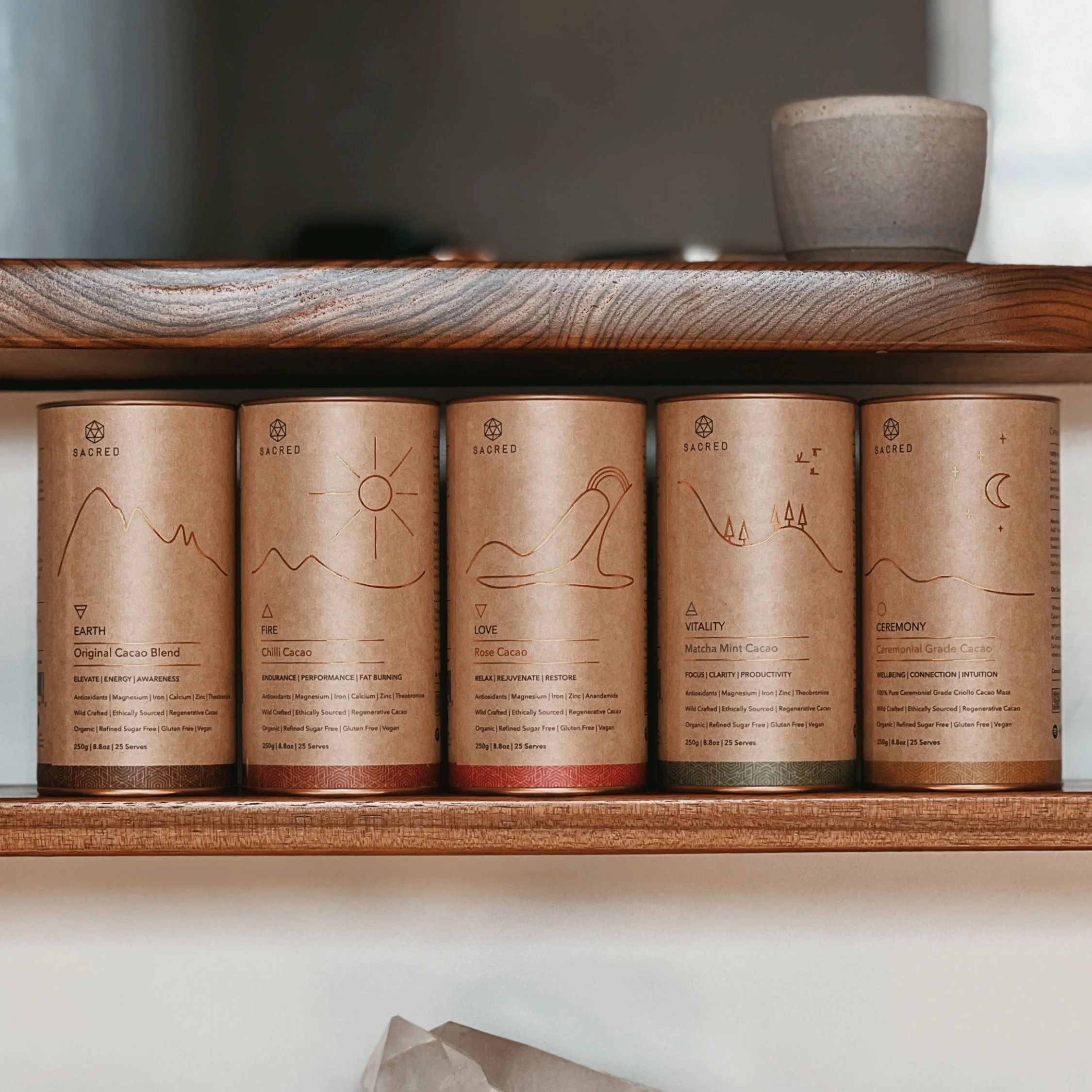 SACRED TASTE – WILD-CRAFTED ORGANIC DRINKING CACAO