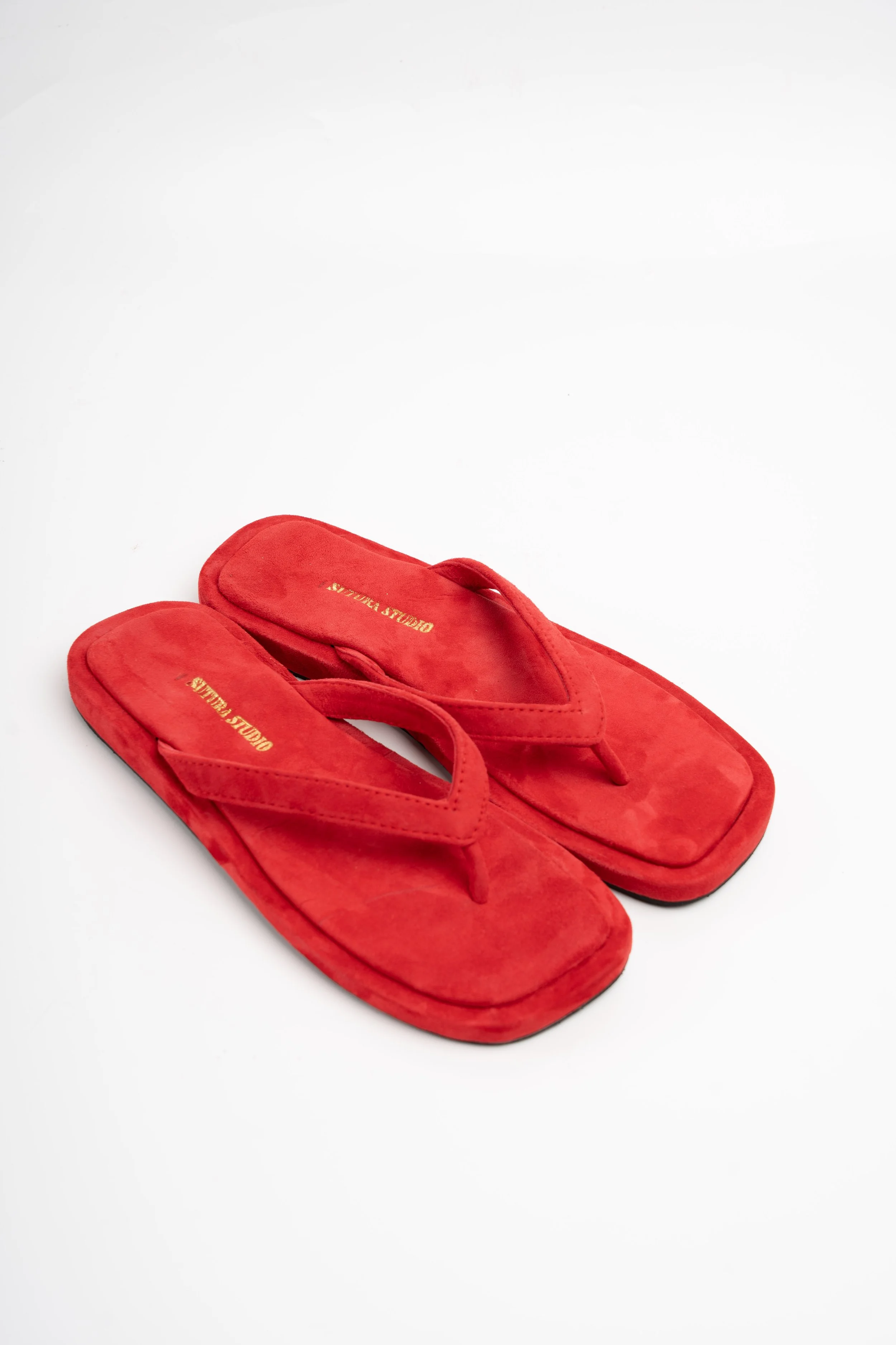 Tango Sandal - Vermilion Red