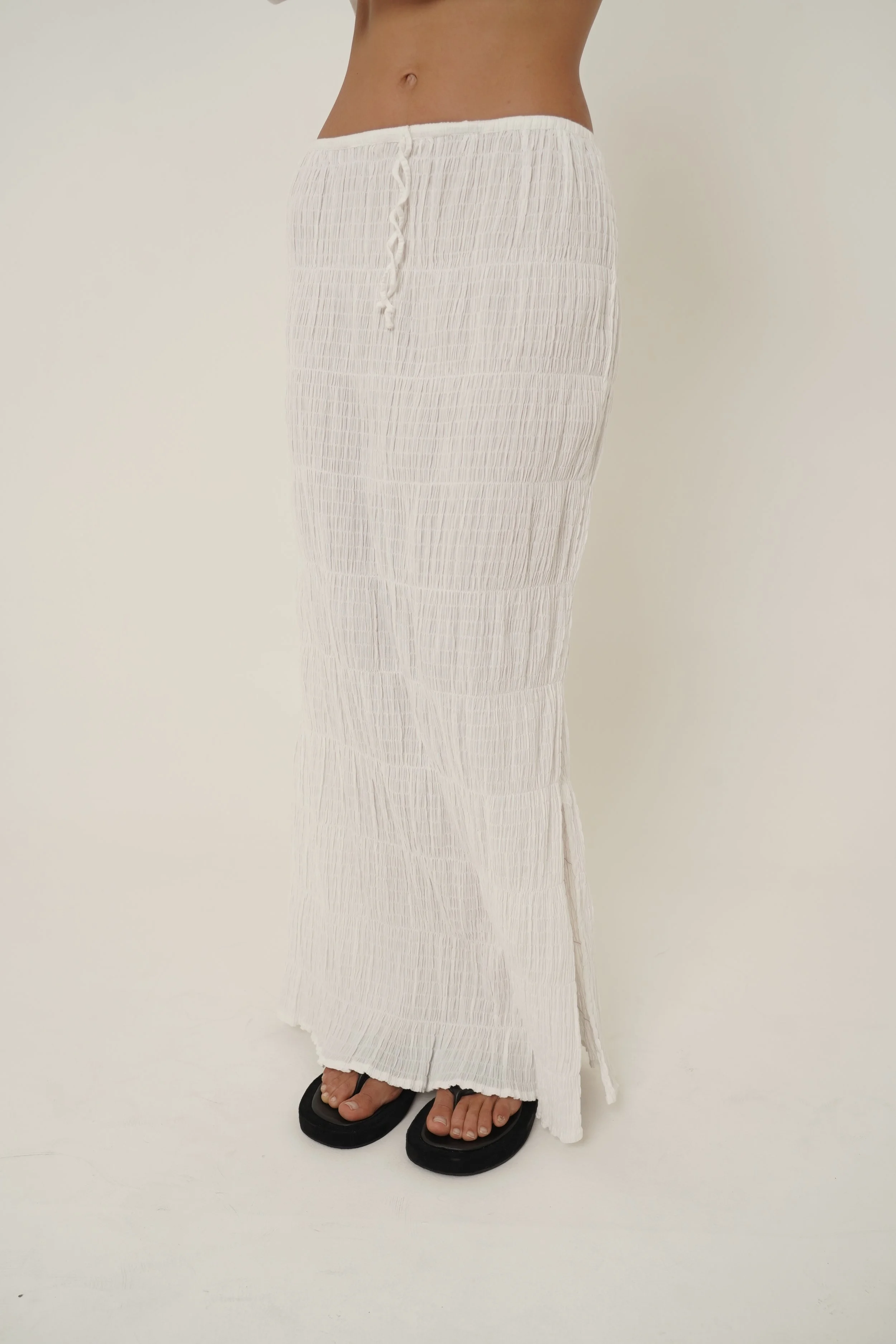 Ethereal Long Skirt front side view