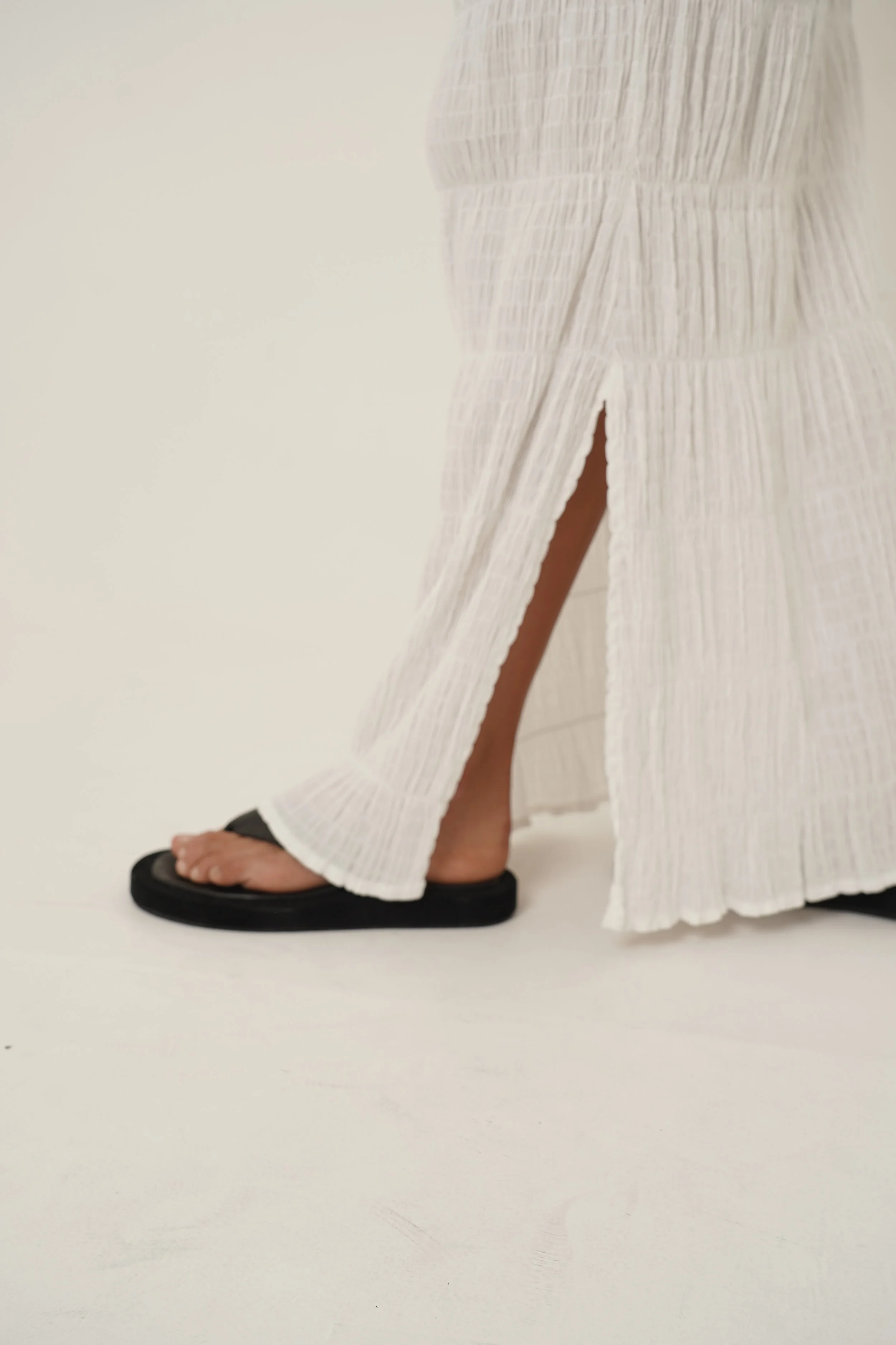 Ethereal Long Skirt side slit