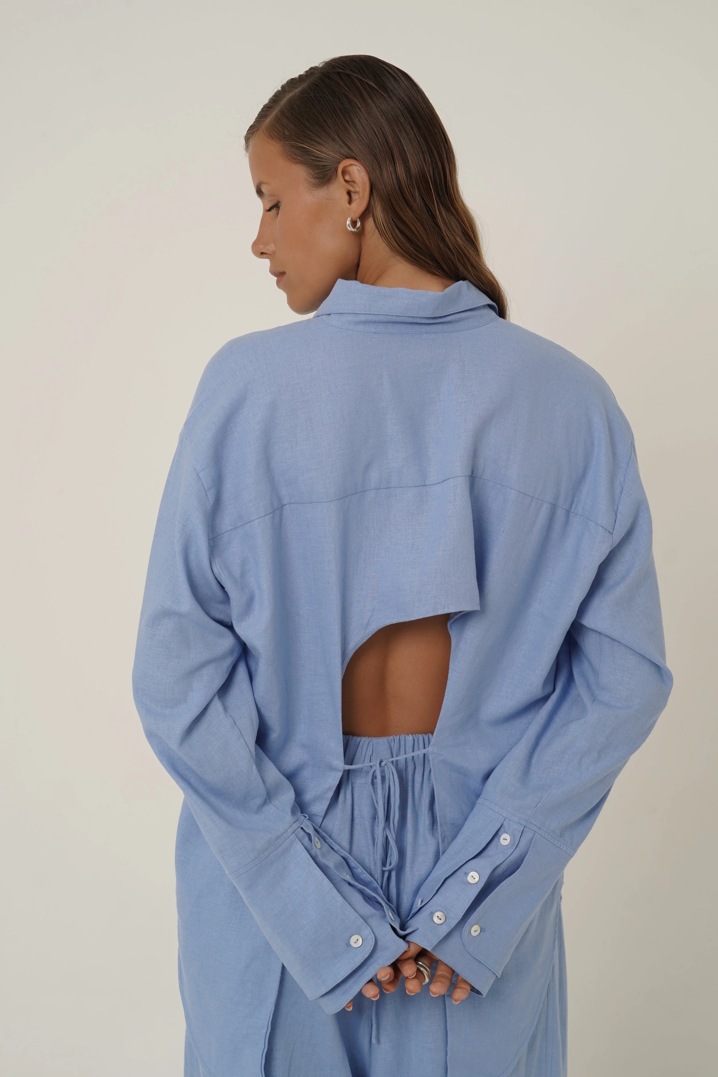 Reformation Shirt - Azure