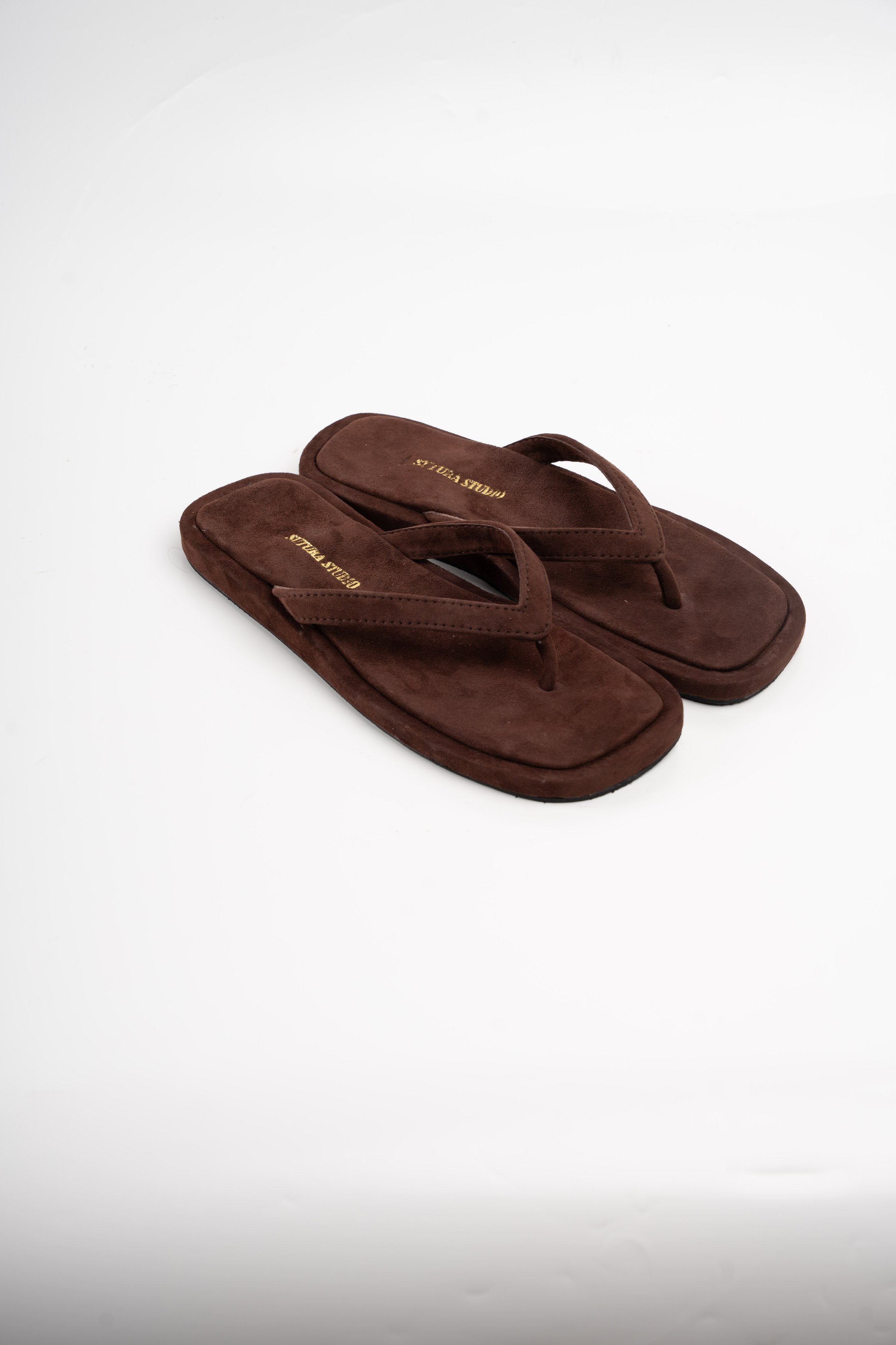 Tango Sandal Suede Chocolate