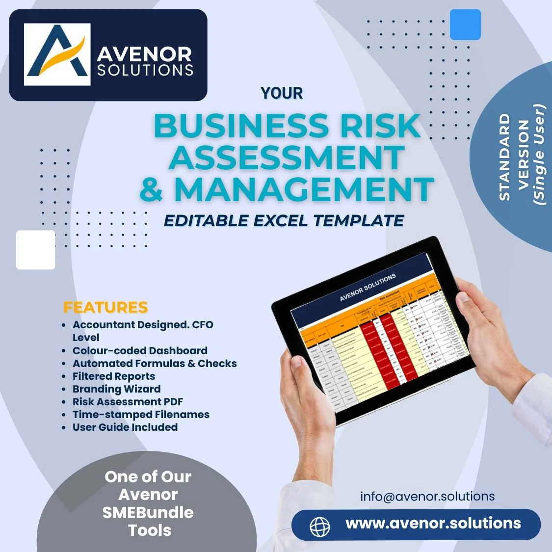 Avenor Business Risk Assessment and Management Standard Version (Single User)