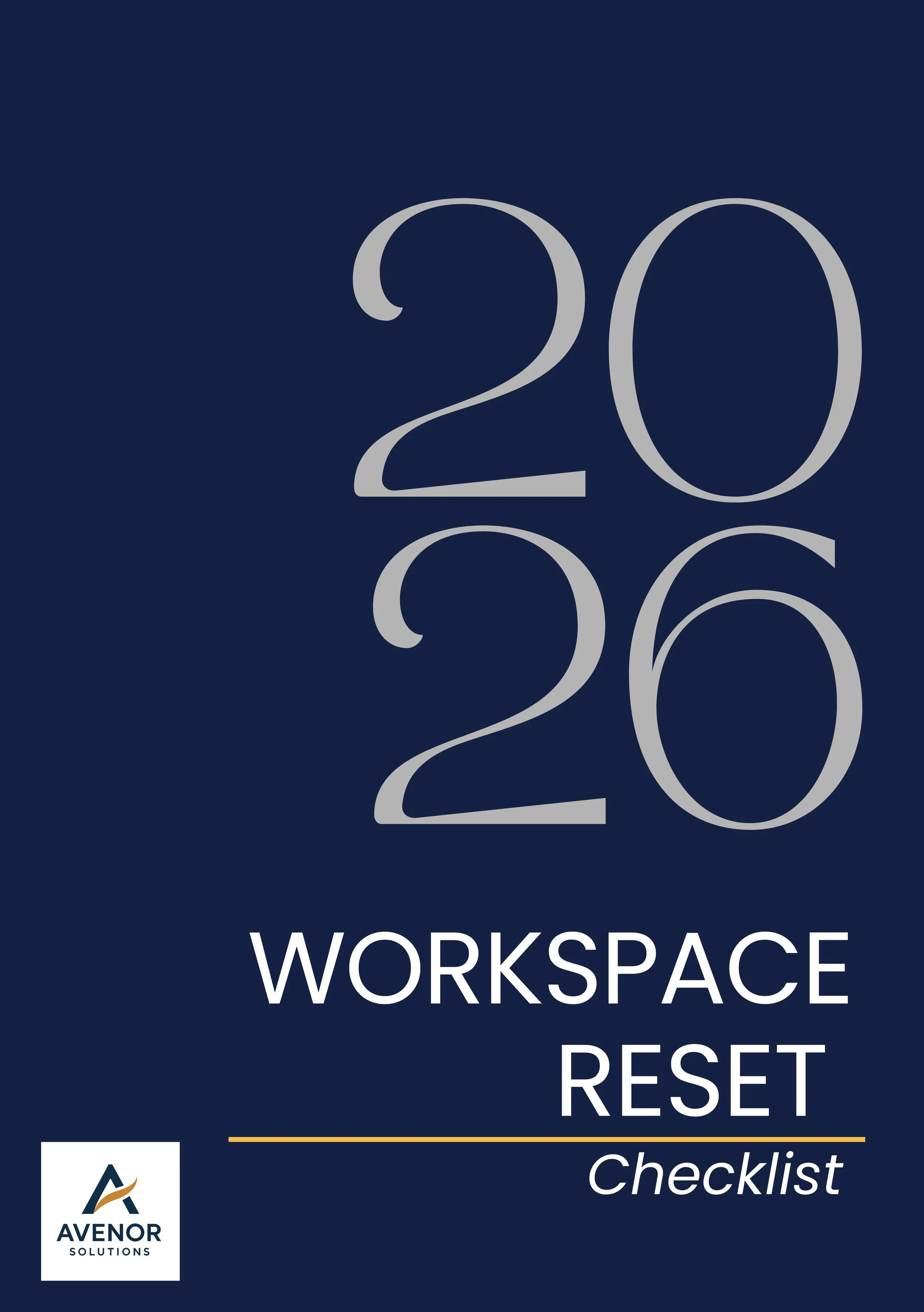Workspace reset cover