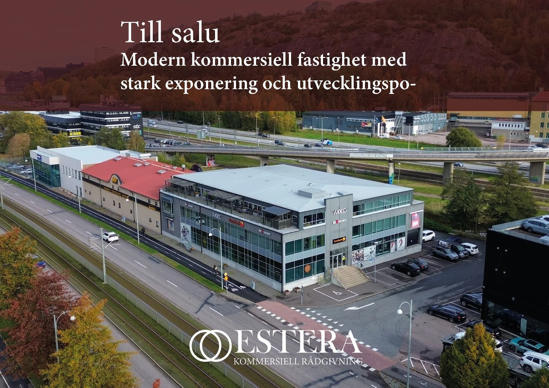 Kommersiell fastighet med utvecklingspotential