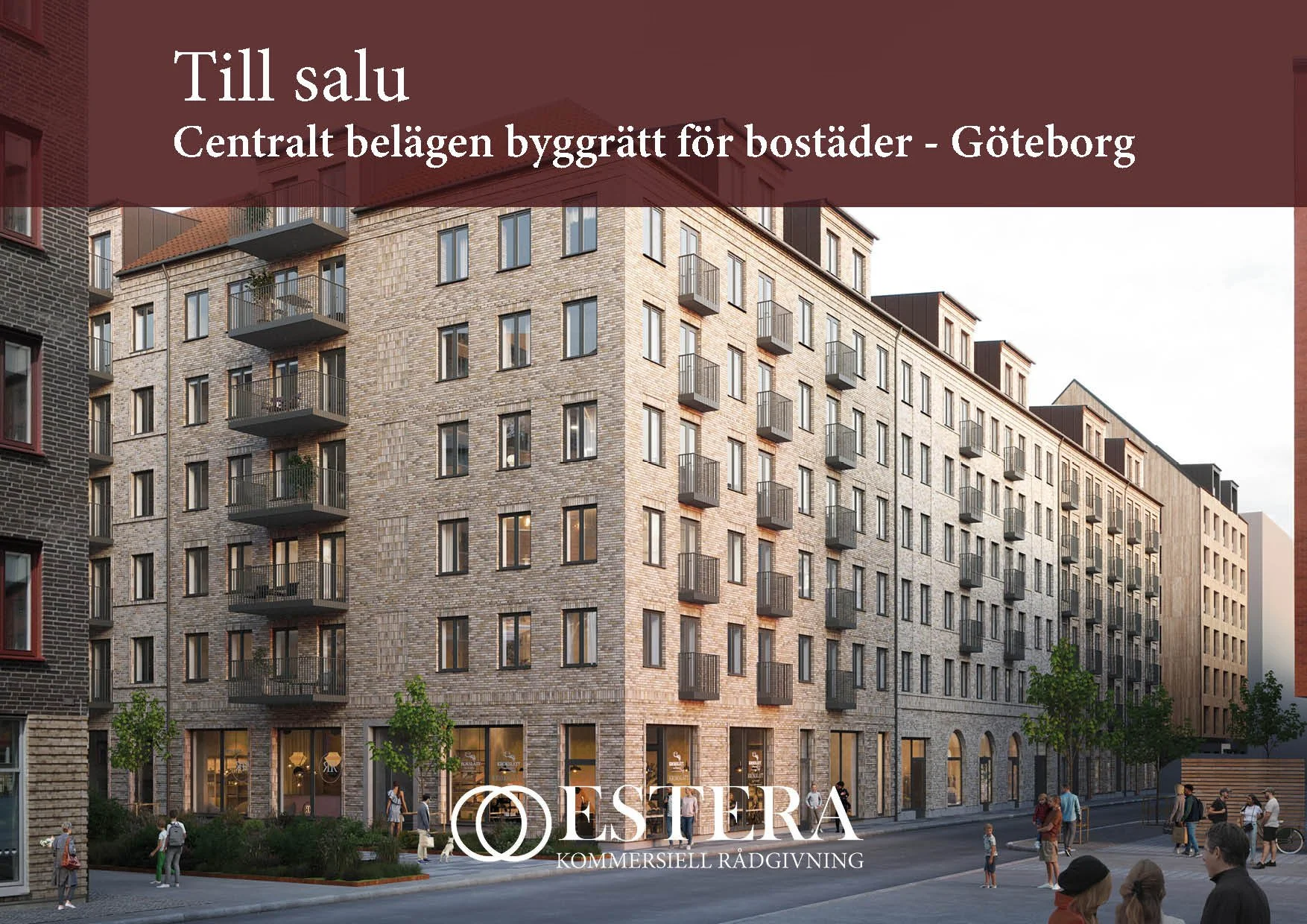 Centralt belägen byggrätt för bostäder - Göteborg