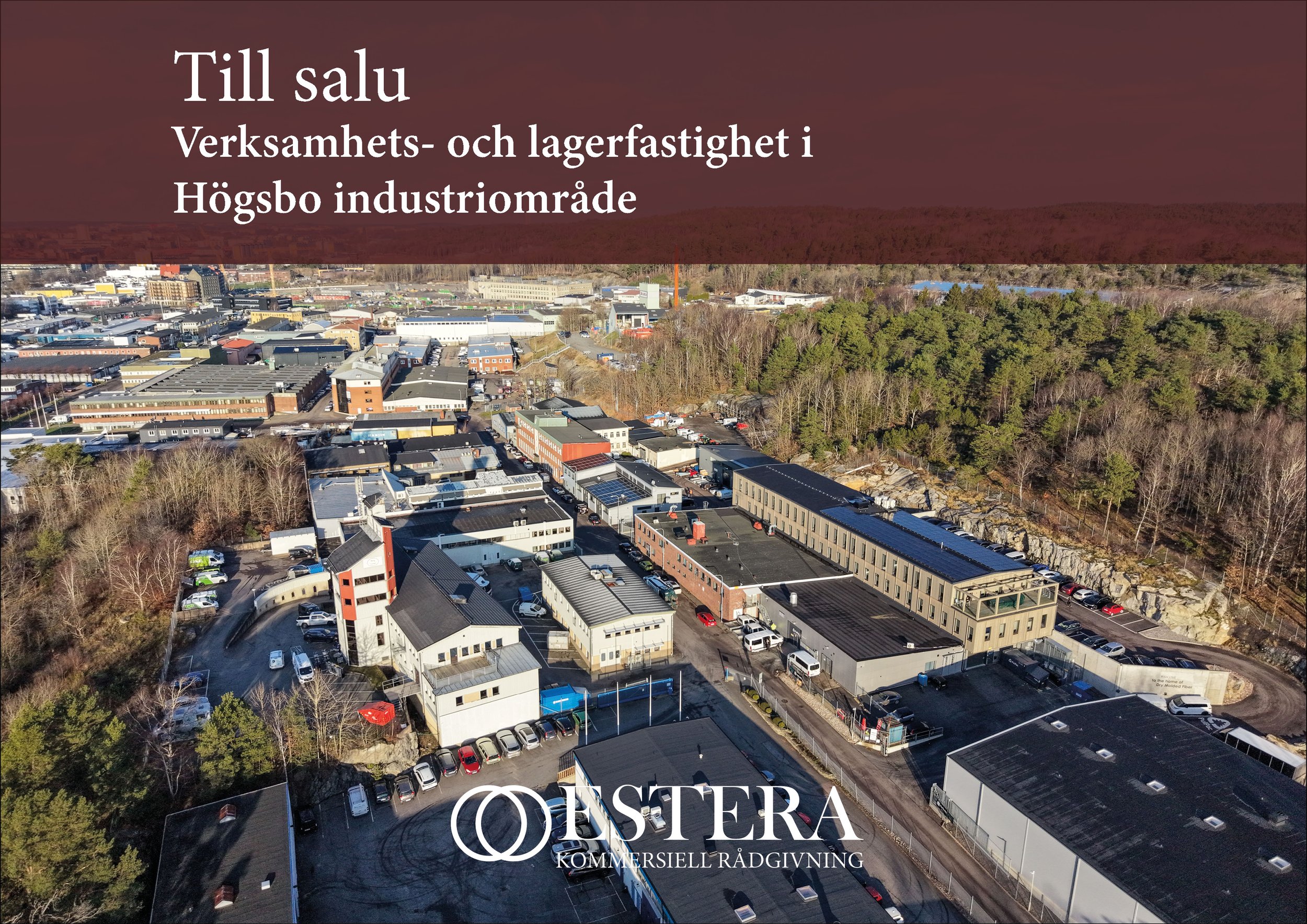 Verksamhets- och lagerfastighet i Högsbo industriområde