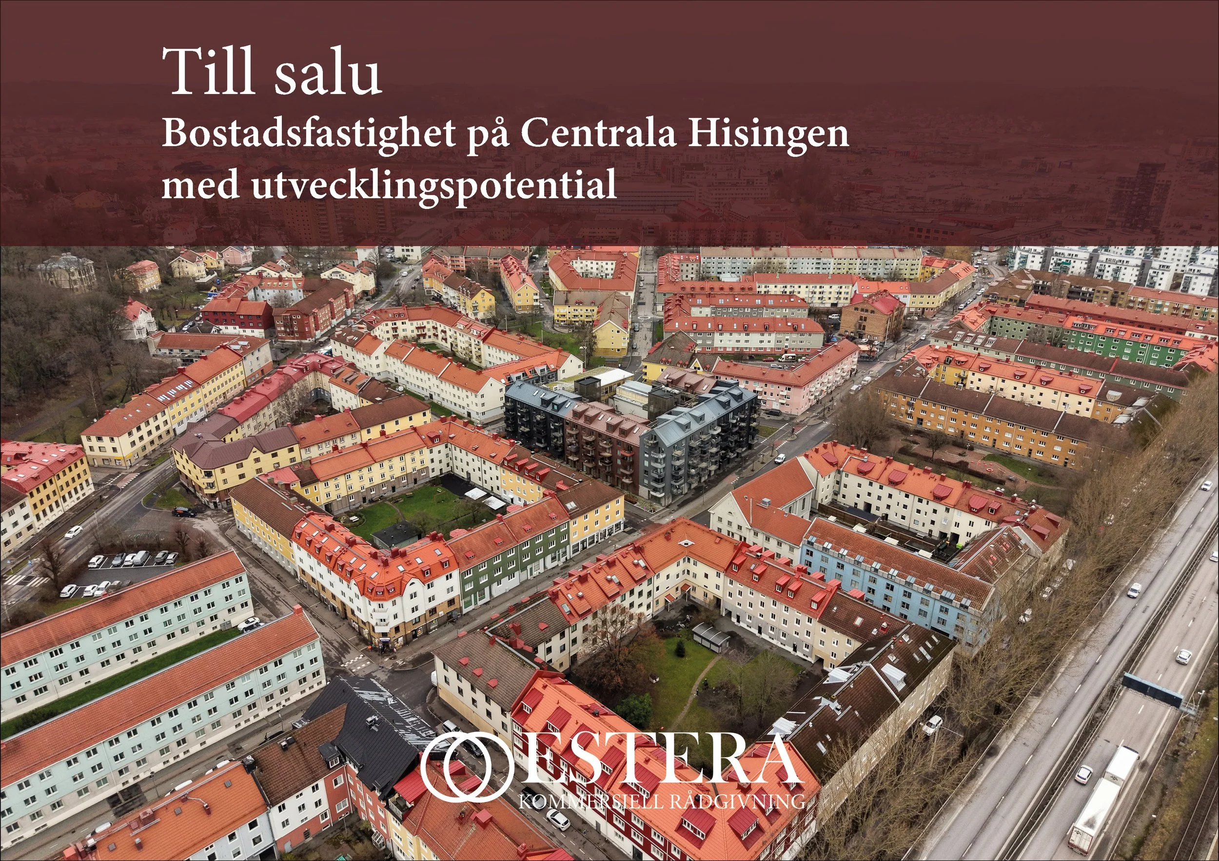 Bostadsfastighet på Centrala Hisingen, utvecklingspotential