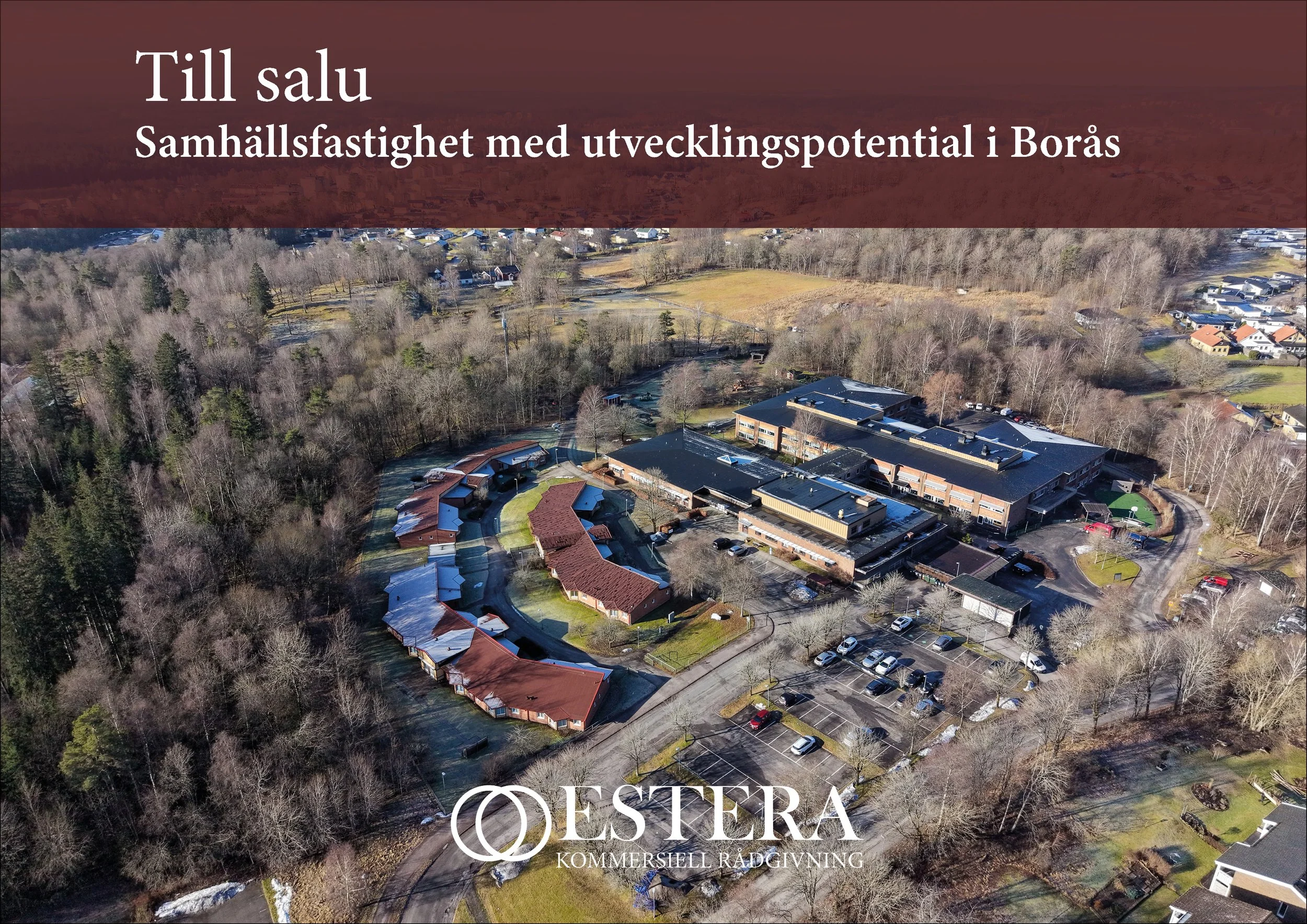 Samhällsfastighet med utvecklingspotential i Borås