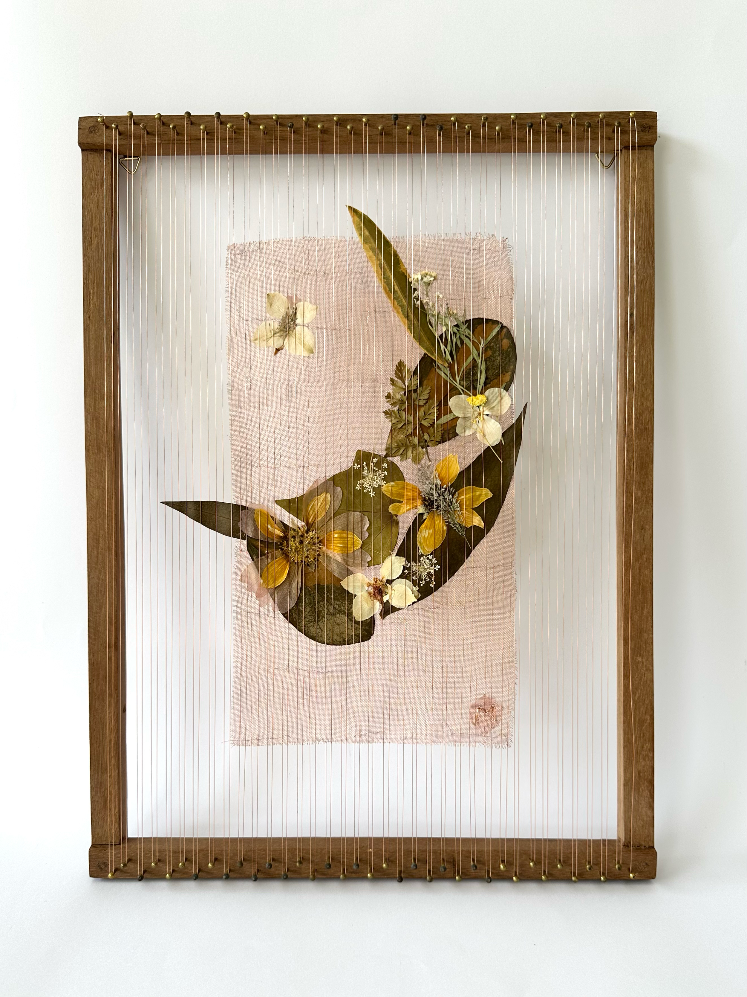 [ STOMACH ] That flutter in the stomach — butterflies of anticipation, vulnerability, and transformation taking quiet flight in an ephemeral inner terrain. Mixed Media 30x40 cm