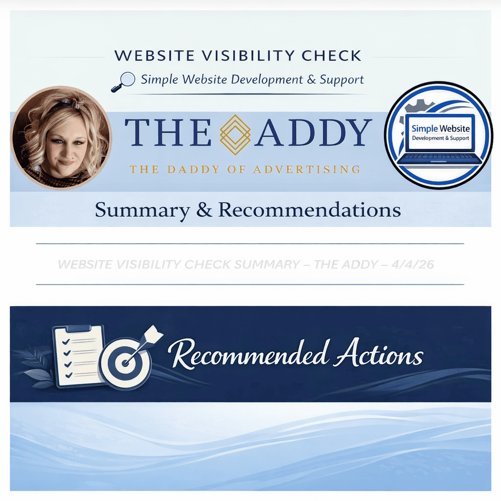 Service from Simple Website Development & Support