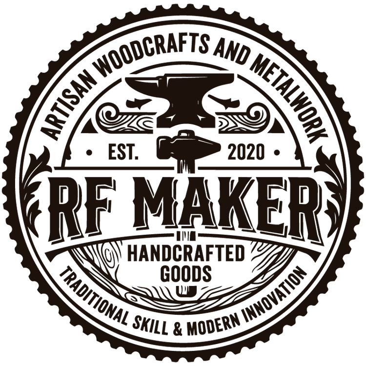 RF Maker Woodworks badge