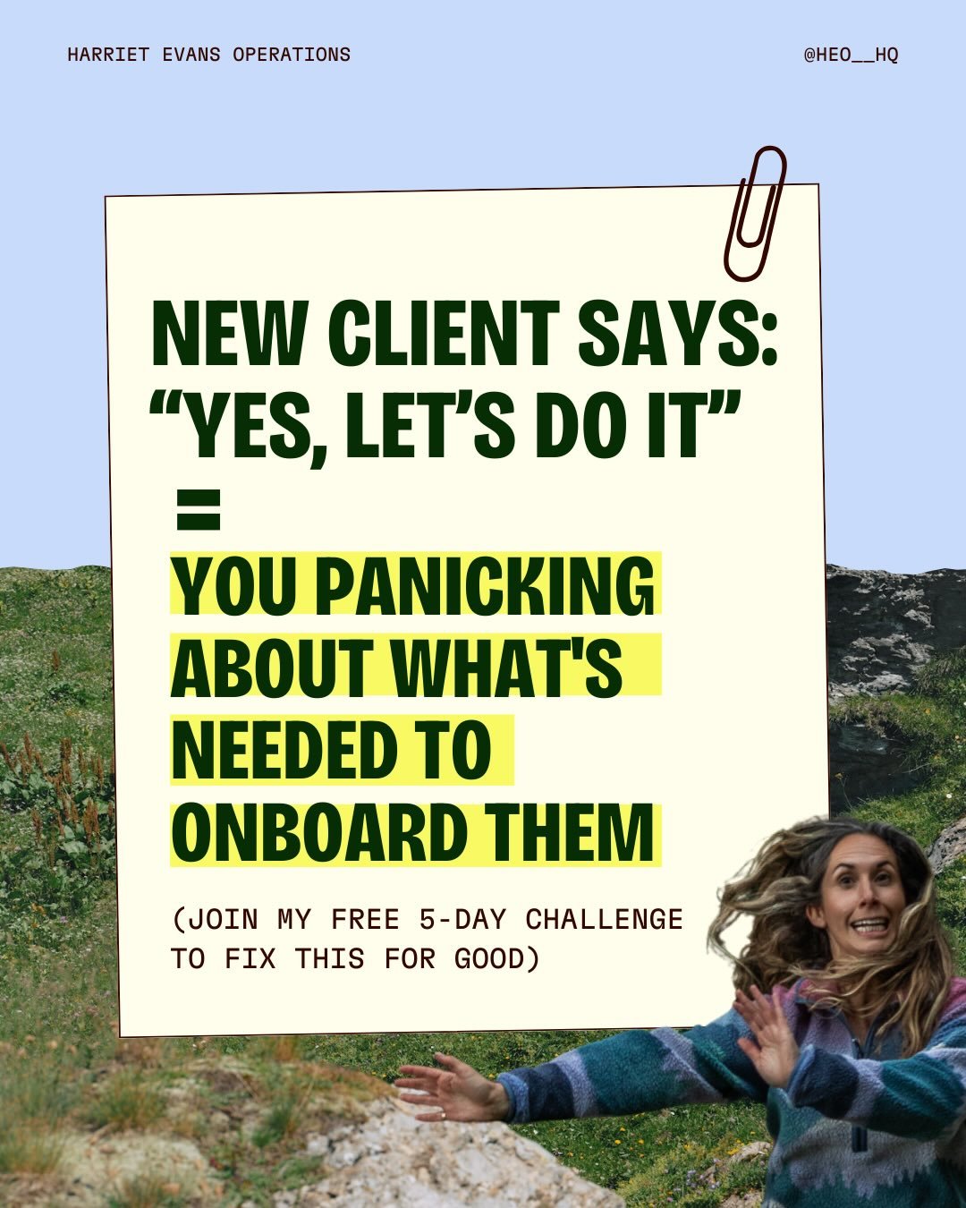 You land a dream client and instead of celebrating... you&rsquo;re scrambling.

Pulling together the invoice, finding that contract template, trying to remember what information you need. All done manually at 9pm, hoping you haven&rsquo;t forgotten a